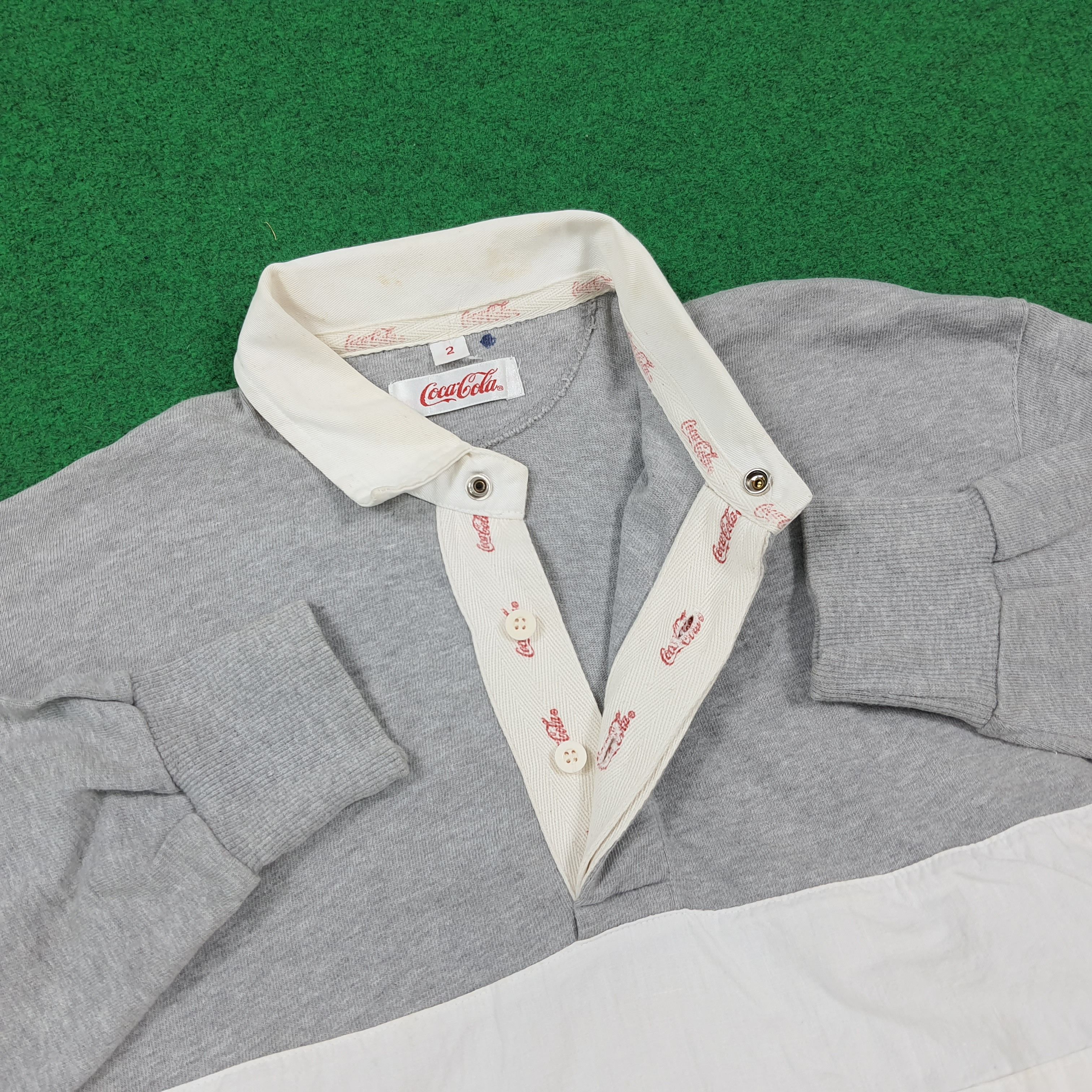 Coca Cola Vintage 90s Coca Cola Retro Polo Long Sleeve C285N80 Size US M / EU 48-50 / 2 - 4 Thumbnail