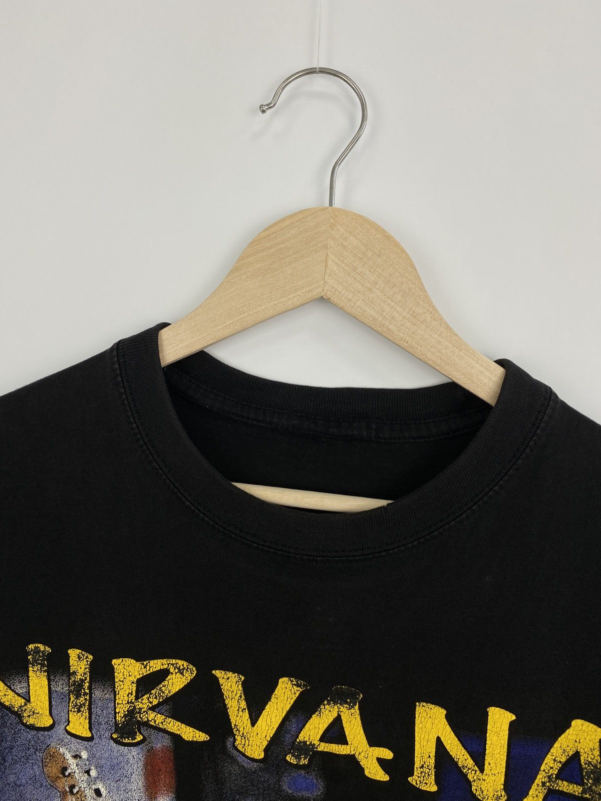 Nirvana Vintage 90s Kurt Cobain Nirvana T-Shirt Rare Retro Hype Y2K Size US M / EU 48-50 / 2 - 5 Thumbnail