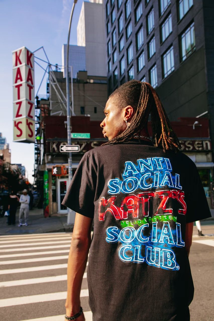 Anti Social Social Club *RARE* Anti Social Social Club x Katz’s Deli - XL Size US XL / EU 56 / 4 - 5 Thumbnail