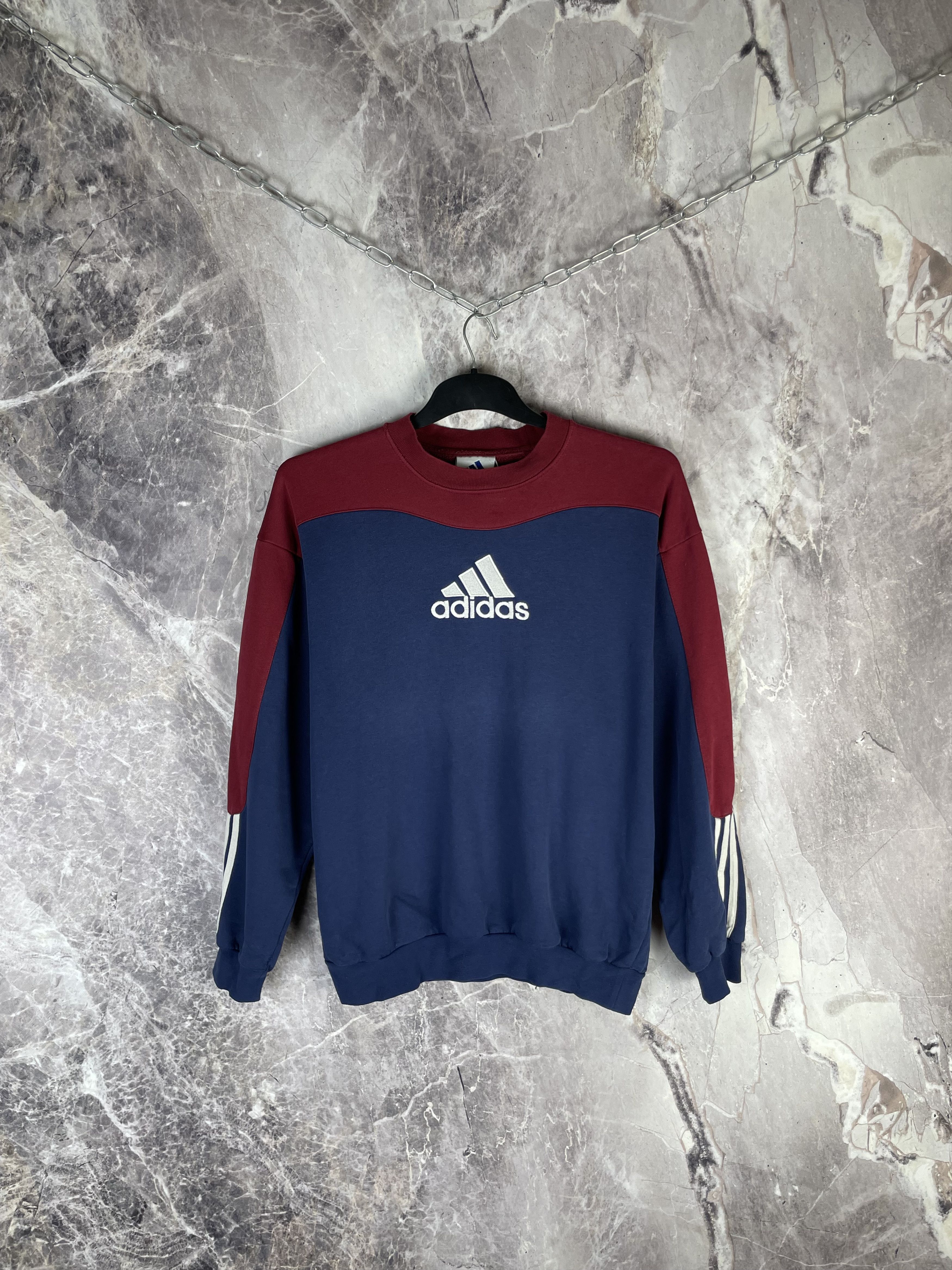 Adidas VINTAGE ADIDAS SWEATSHIRT 90s Size US M / EU 48-50 / 2 - 1 Thumbnail