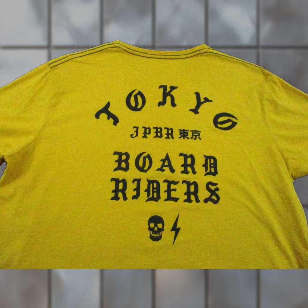 Vintage SportofKings Shirt Mens Medium Yellow Tokyo Board Riders Graphic Skull Beach Sports Shirt Mens Medium Yellow Size US M / EU 48-50 / 2 - 1 Thumbnail