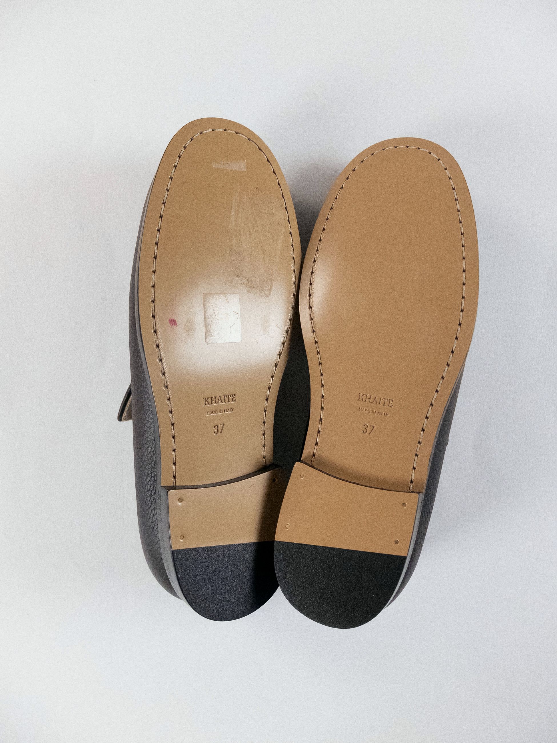 KHAITE KHAITE The Alessio brown leather loafers 7 37 Size US 7 / IT 37 - 9 Thumbnail