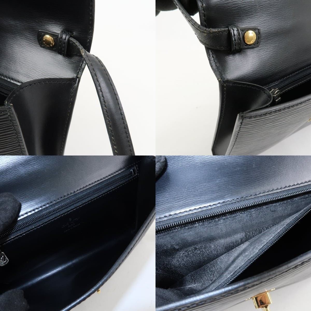 Louis Vuitton Louis Vuitton Epi Arche Shoulder Bag Black Size ONE SIZE - 7 Thumbnail
