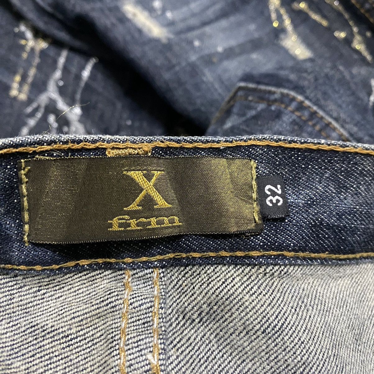 Le Grande Bleu (L.G.B.) Xfrm Clawmark Denim Flare Jeans Size US 32 / EU 48 - 19 Thumbnail