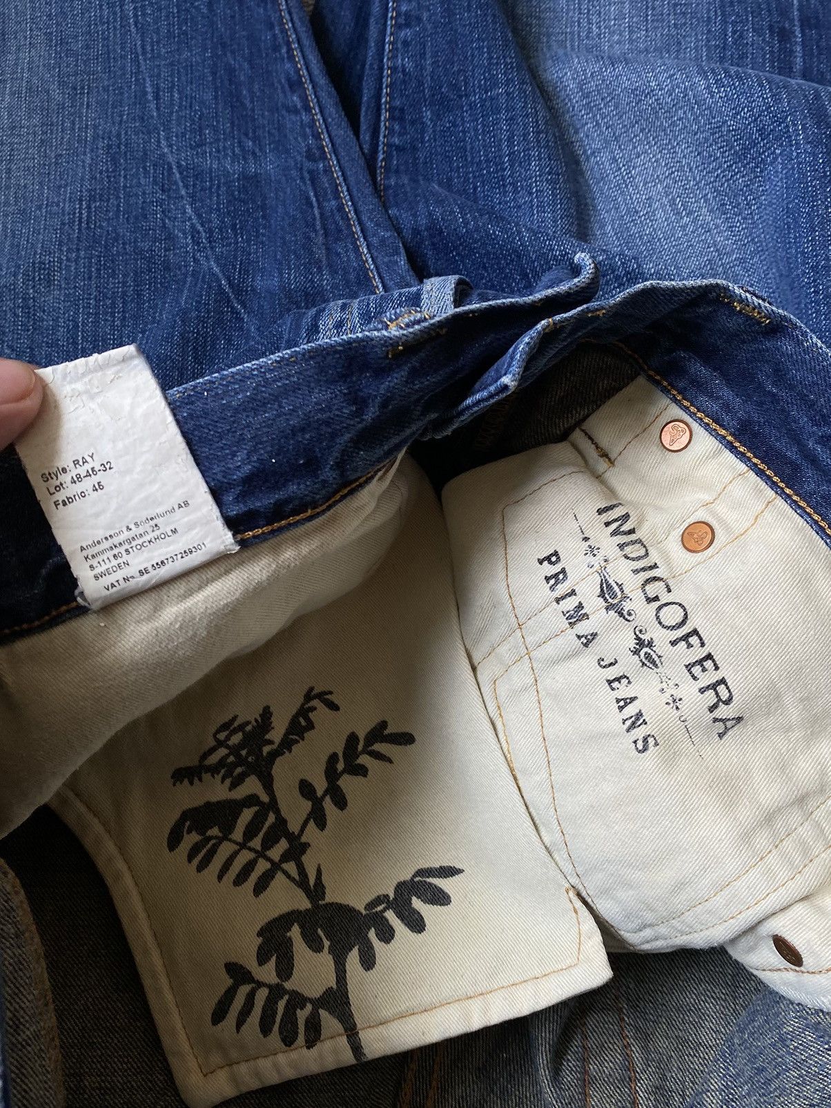 Indigofera Indgofera Denim Cotton Style Ray Jeans Pants 31/34 Size US 31 - 10 Thumbnail