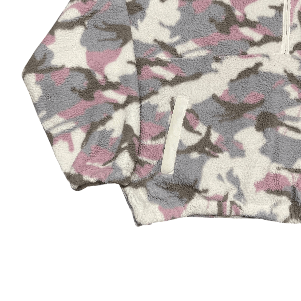 Gap Vintage Gap Camo Half Zipper Fleece Jacket Size US L / EU 52-54 / 3 - 3 Thumbnail