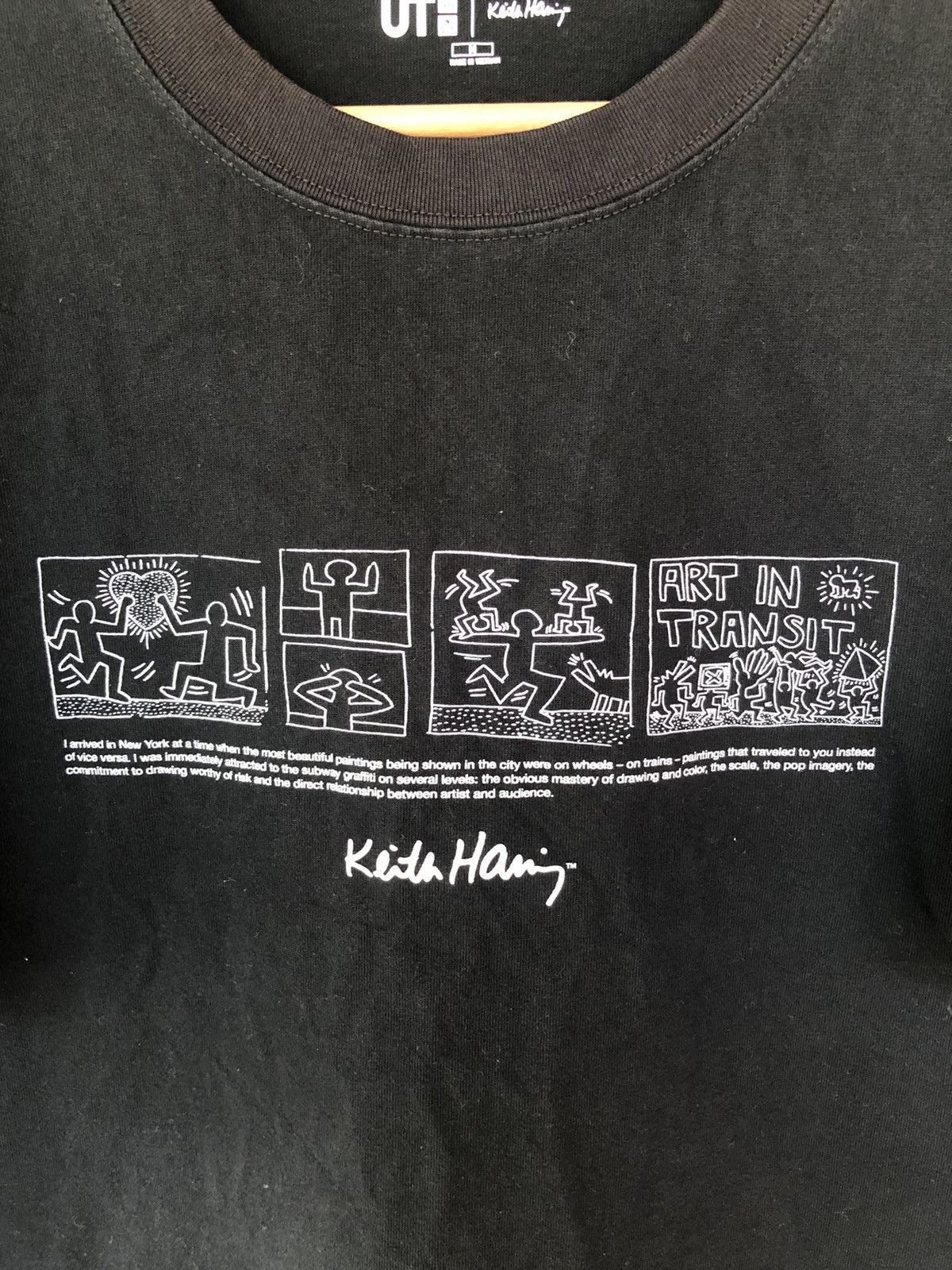 Keith Haring Vintage Keith Haring Photo Tee Shirt Size US M / EU 48-50 / 2 - 2 Thumbnail