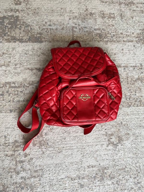 Moschino Love Moschino Red Bag Leather Size ONE SIZE - 1 Thumbnail
