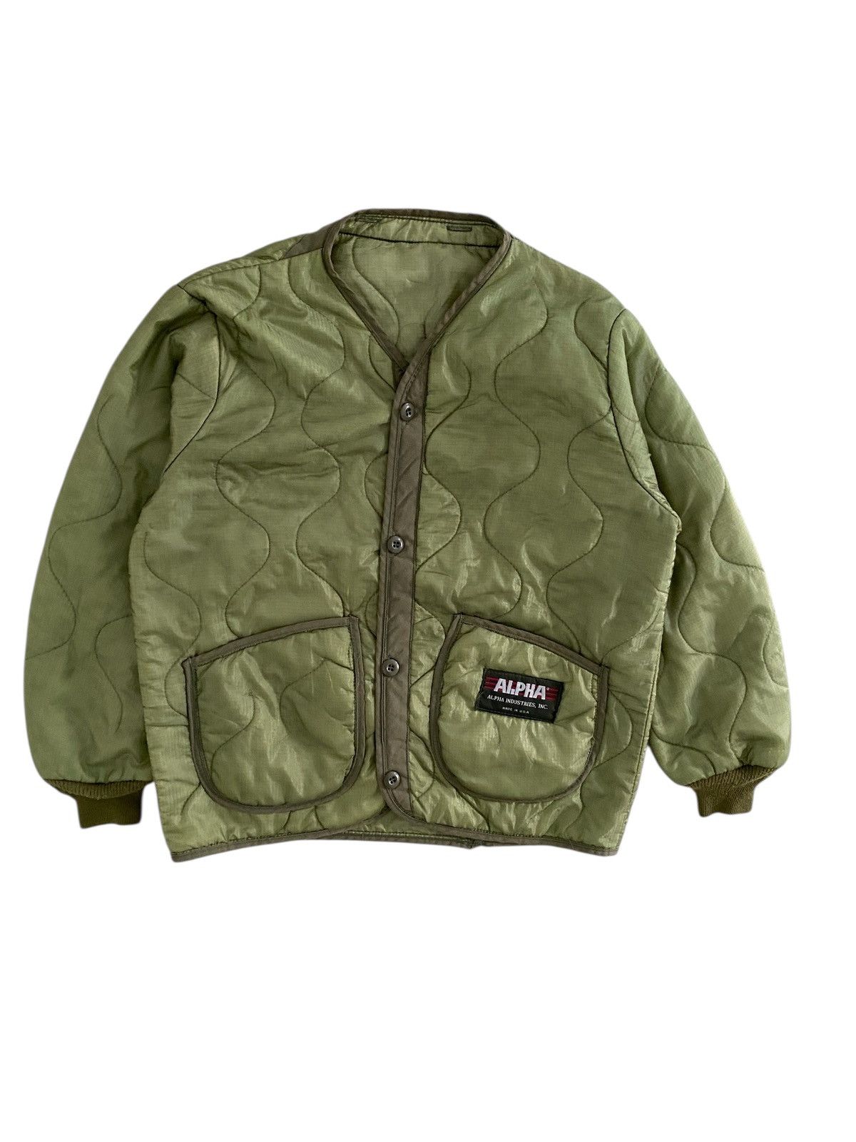 Alpha Industries Alpha Industries ALS/92 Field Coat Liner in olive drab Size US L / EU 52-54 / 3 - 4 Thumbnail