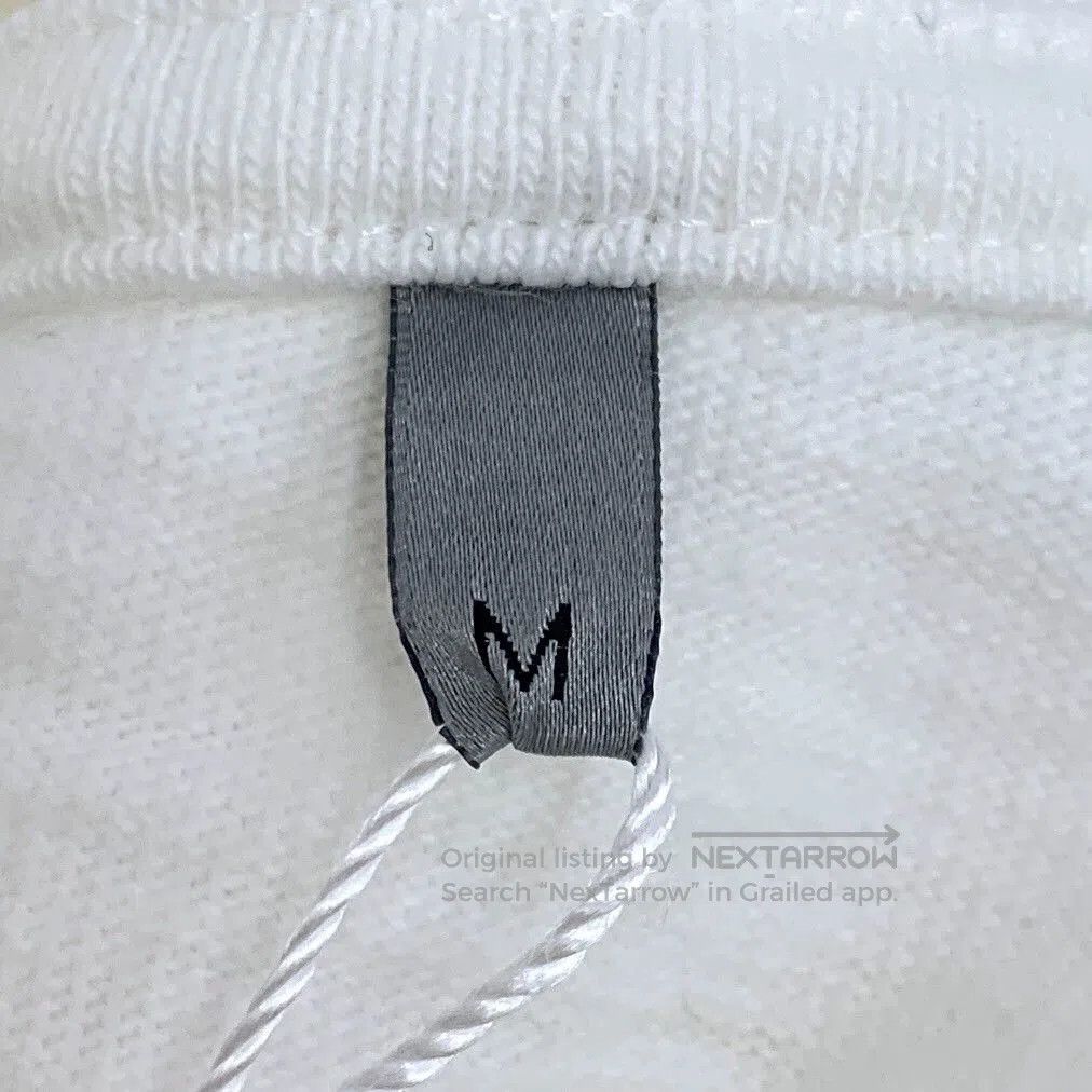 Dior dior white distressed logo t-shirt. Size US M / EU 48-50 / 2 - 7 Thumbnail