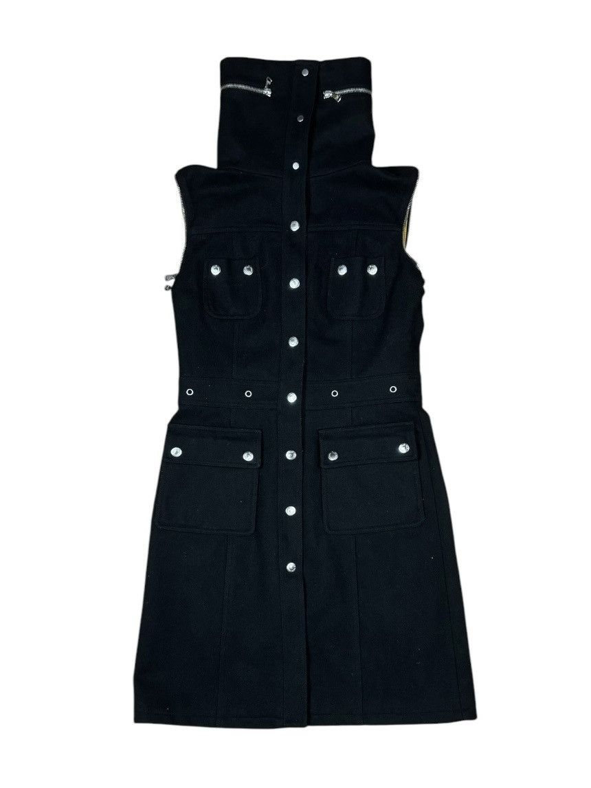 Dolce & Gabbana Dolce & Gabbana Studded Woolen Coat with Detachable Sleeves Size M / US 6-8 / IT 42-44 - 3 Thumbnail