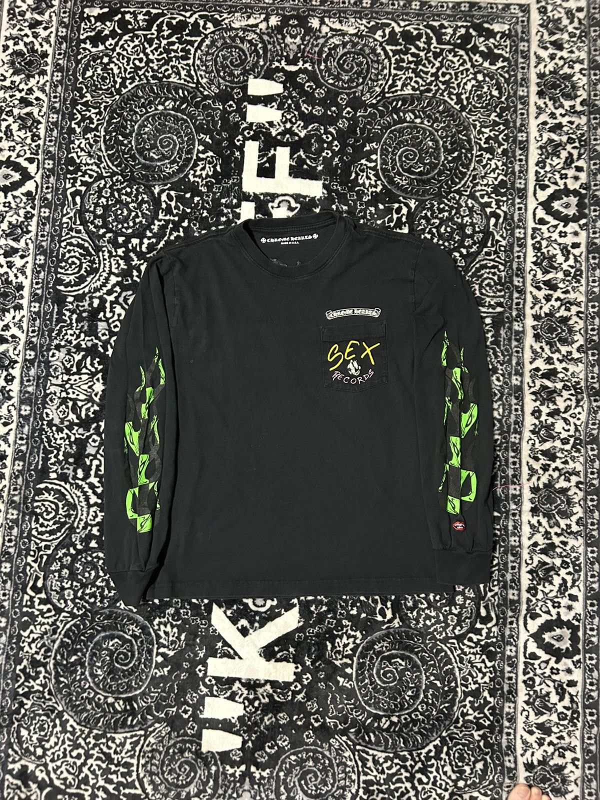 Chrome Hearts Chrome hearts x matty boy stay fast long sleeve t