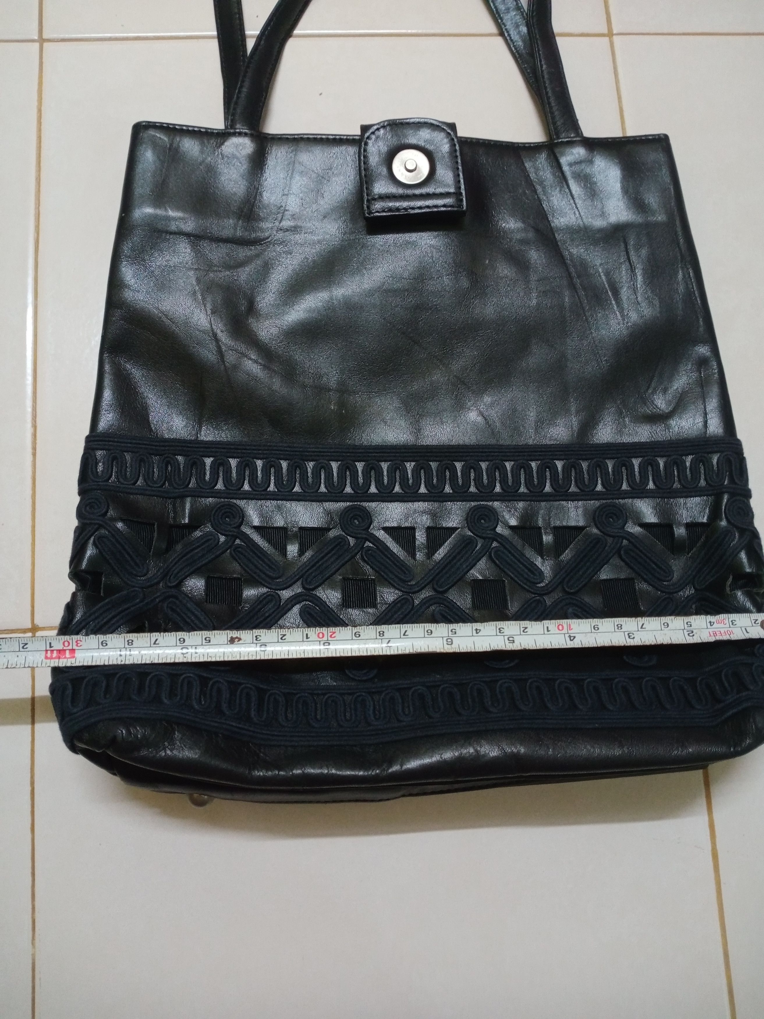 Jean Paul Gaultier JEAN PAUL GAULTIER LEATHER SHOULDER TOTE BAG Size ONE SIZE - 14 Thumbnail