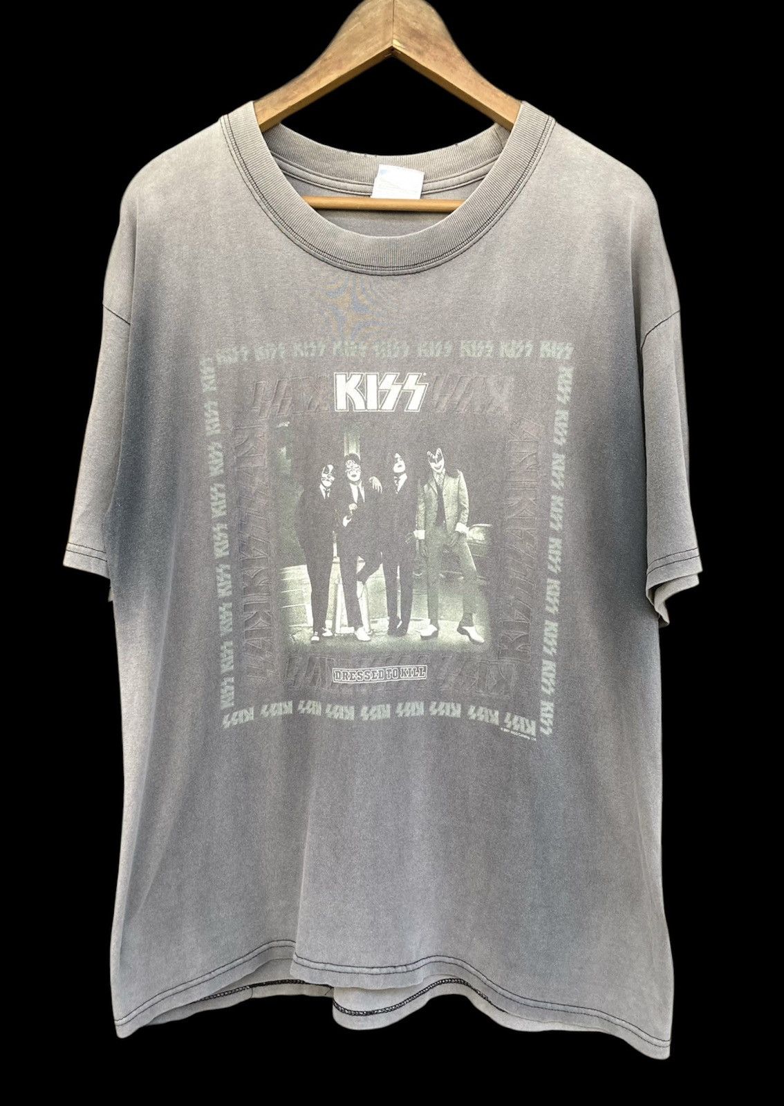 Band Tees Sun Faded Vintage Early 2000 Kiss Band Tee Size US L / EU 52-54 / 3 - 1 Thumbnail