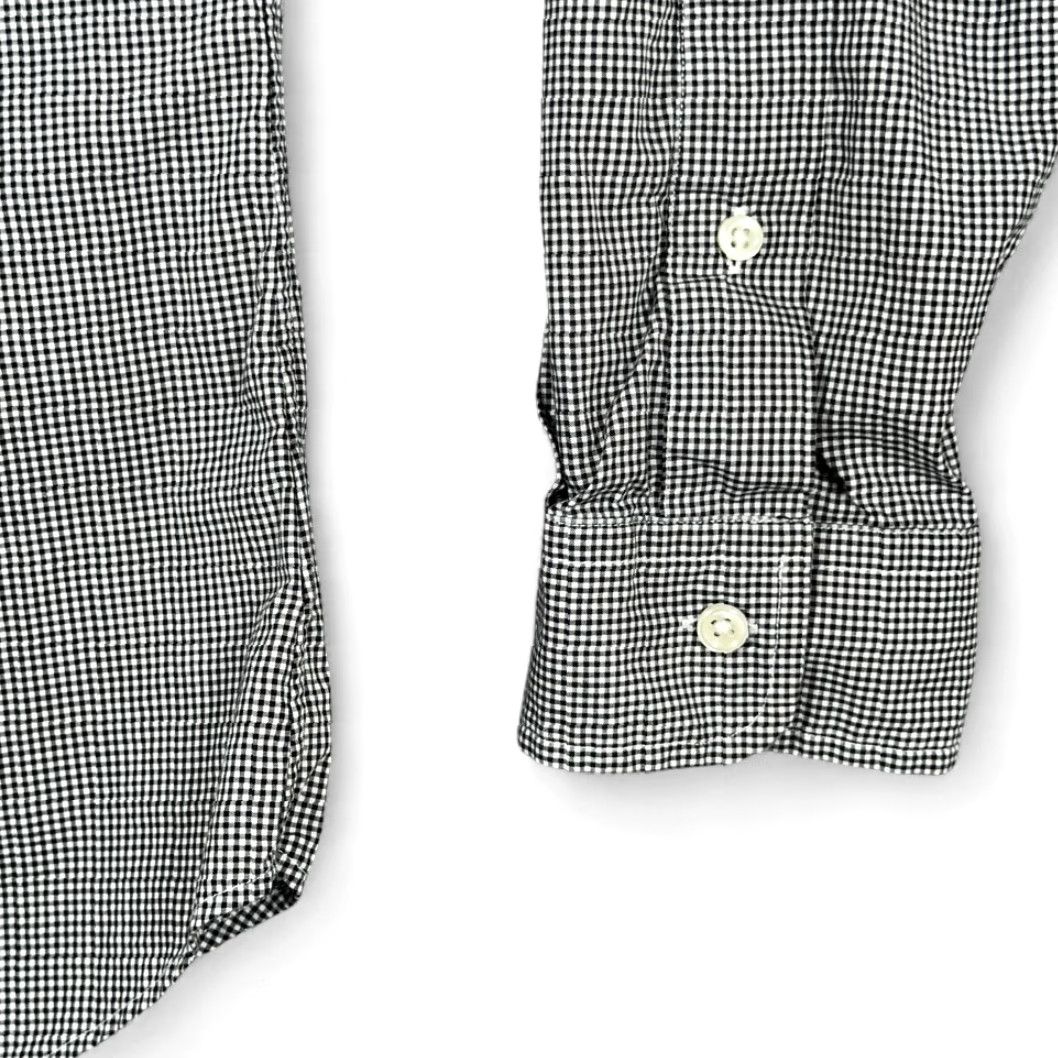 Ralph Lauren Ralph Lauren Shirt Adult MEDIUM Black White Checkered Gingham Pony Logo Preppy Size US M / EU 48-50 / 2 - 7 Thumbnail