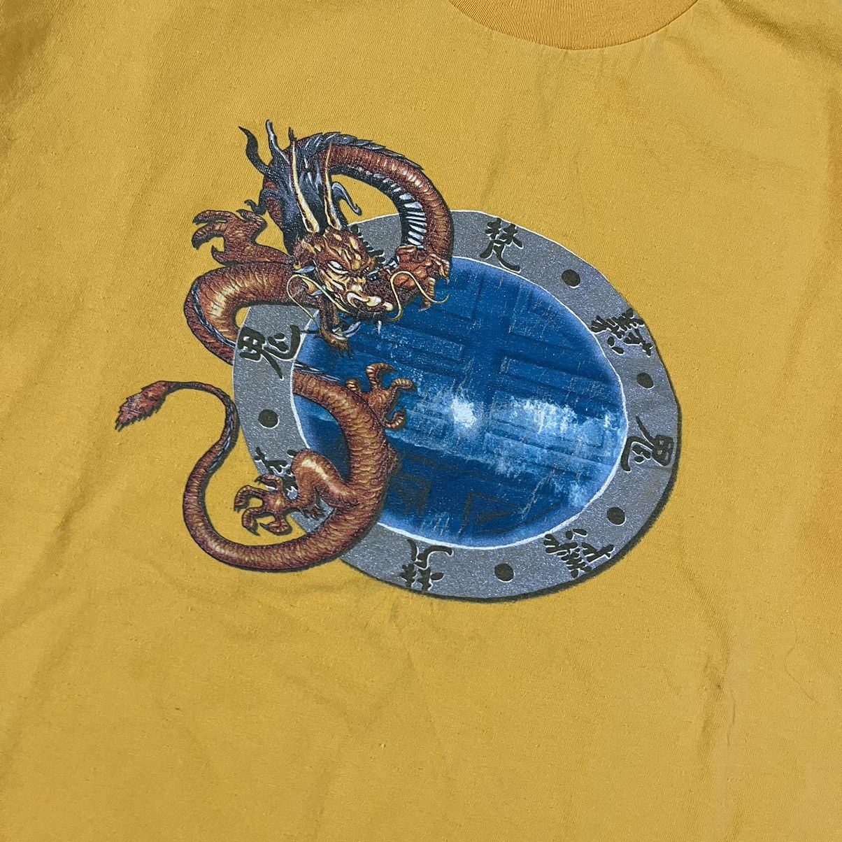 JNCO × Vintage Crazy Vintage Y2K JNCO Style Dragon Skater Grunge Tee Shirt Size US L / EU 52-54 / 3 - 3 Thumbnail