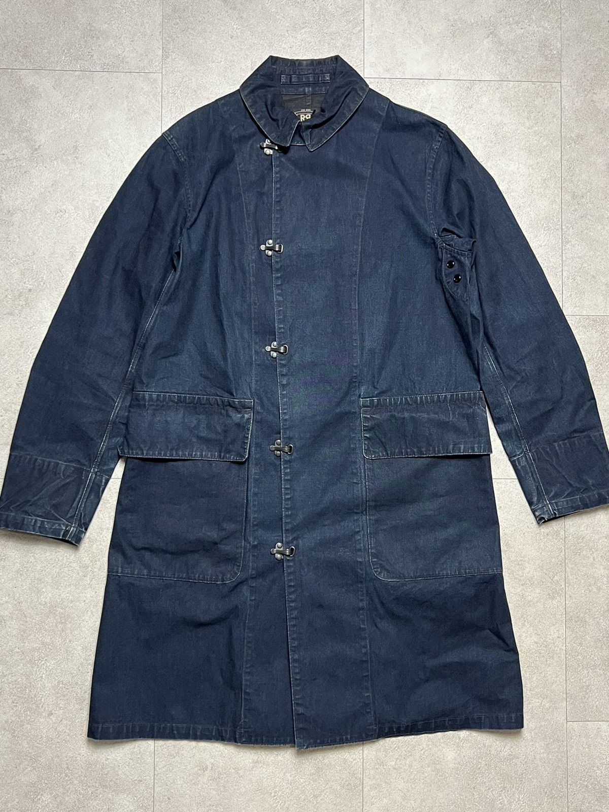 RRL Ralph Lauren × Ralph Lauren Rare RRL Vintage Double RL Indigo 
