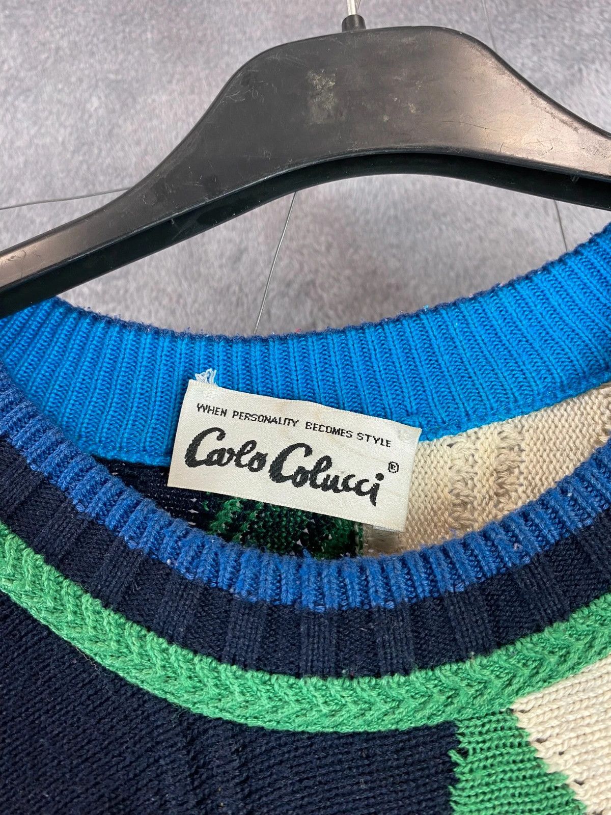 Carlo Colucci Carlo Colucci Animal Embroidered Vintage Sweater XLCoogi Size US XL / EU 56 / 4 - 4 Thumbnail