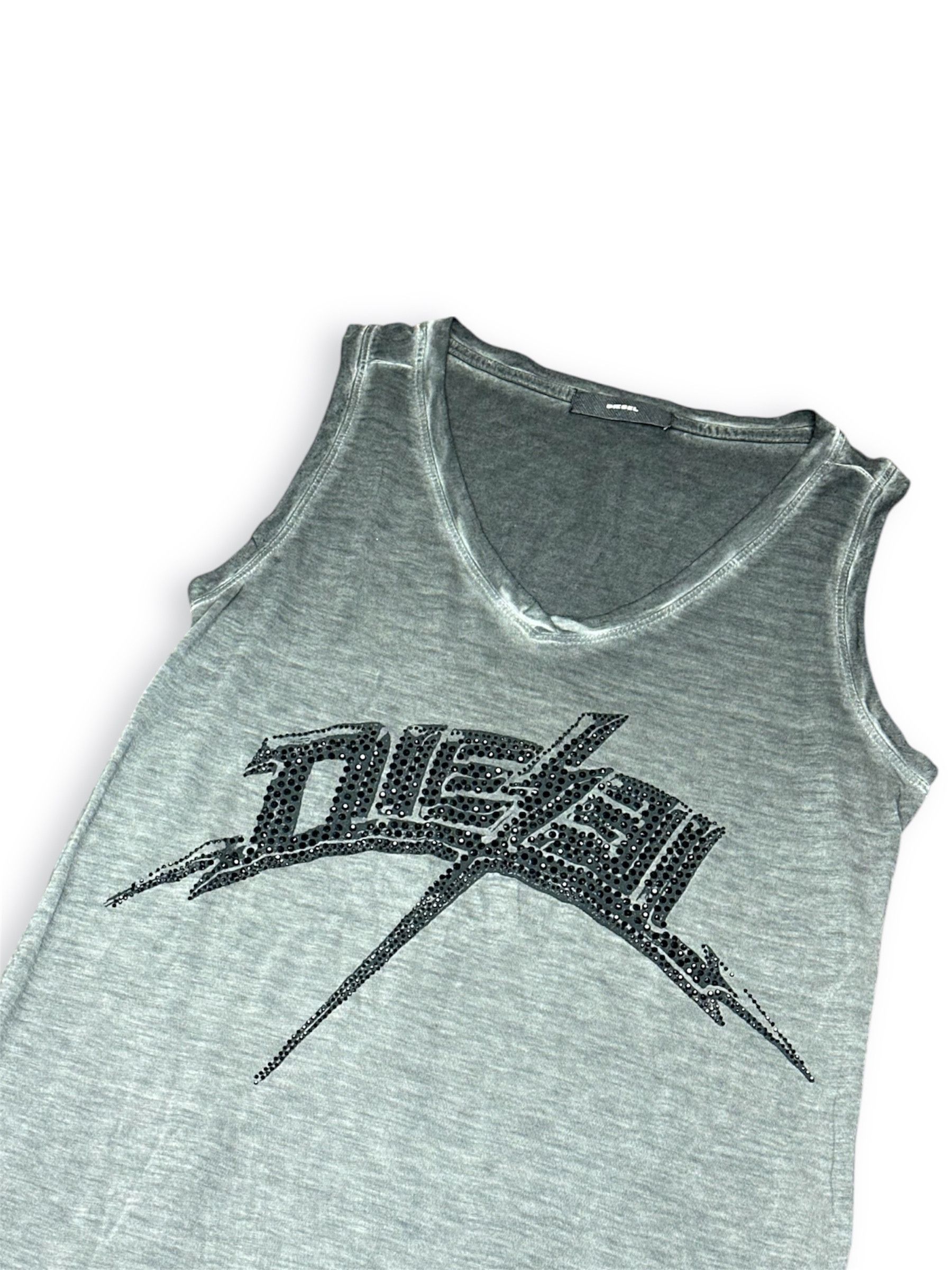 Diesel Diesel Big logo gradient sleeveless shirt Size US S / EU 44-46 / 1 - 2 Thumbnail