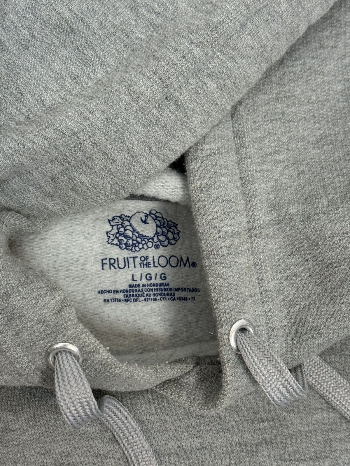 Vintage Vintage gray hoodie Size US L / EU 52-54 / 3 - 4 Thumbnail