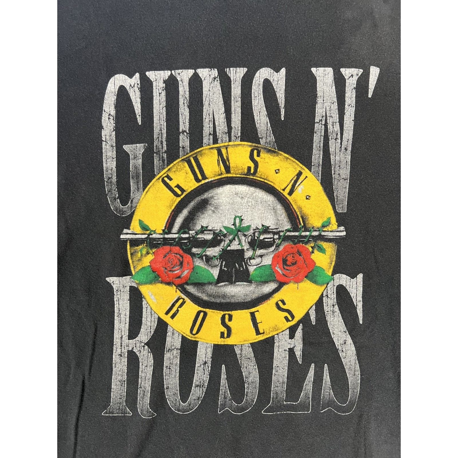 Guns N' Roses Vintage Guns N' Roses T-Shirt Size XL Black Faded Y2K 90s Size US XL / EU 56 / 4 - 2 Thumbnail