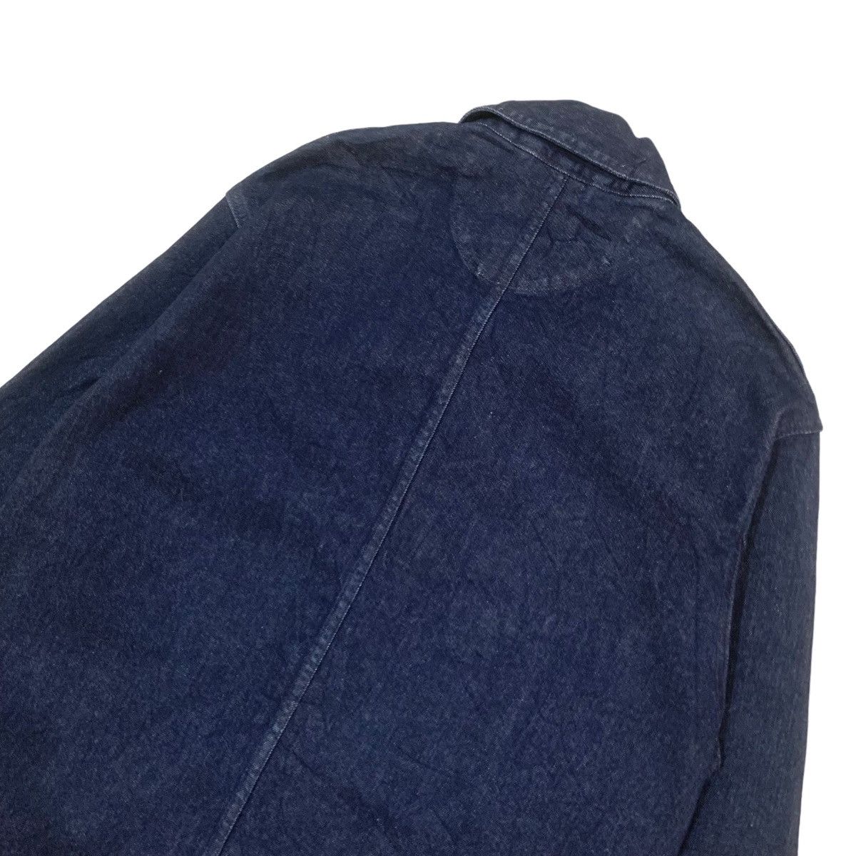 Indigo Vintage Uniqlo Indigo Denim Button Jacket Size US M / EU 48-50 / 2 - 8 Thumbnail
