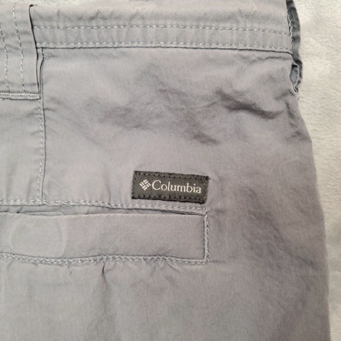 Vintage Columbia Shorts Men 38x86 Gray 100% Cotton Lightweight Hiking Outdoors Casual Size US 38 / EU 54 - 6 Thumbnail