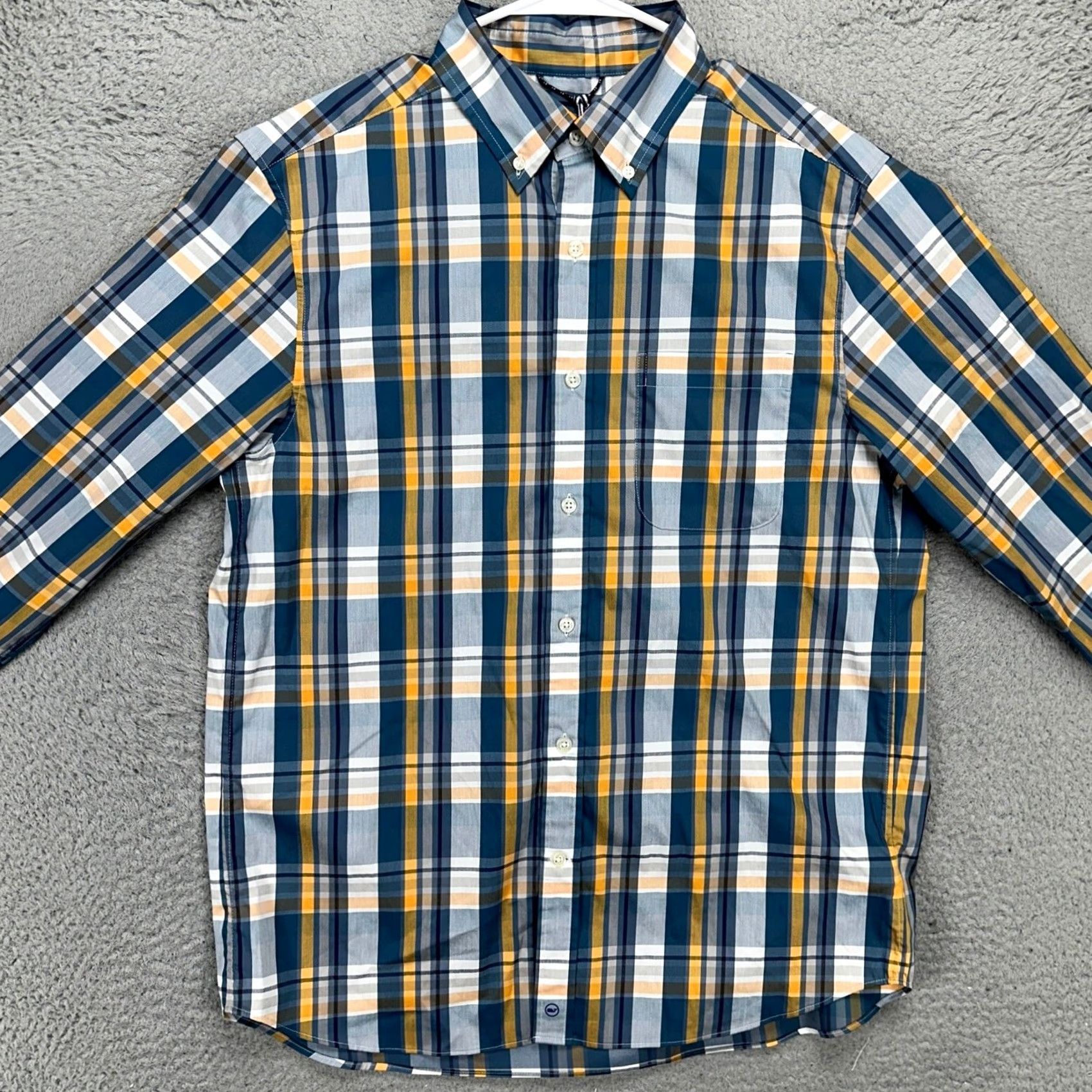Vineyard Vines Vineyard Vines On The Go Shirt Men M Blue Plaid Button-Up OTG NEW Size US M / EU 48-50 / 2 - 2 Thumbnail