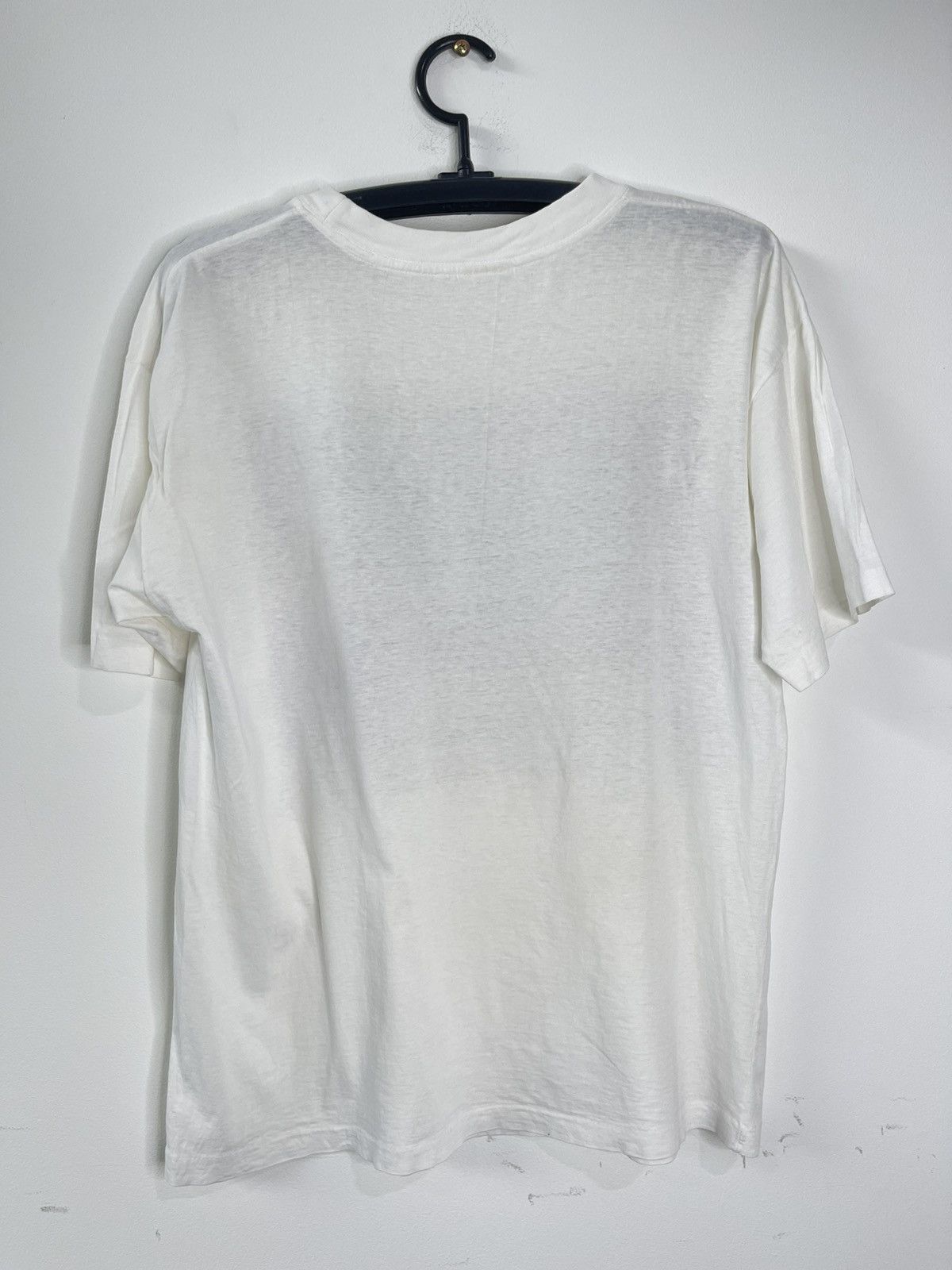 Vintage Graffiti From The Berlin Wall Rare Image 1990s T shirt Size US L / EU 52-54 / 3 - 2 Thumbnail