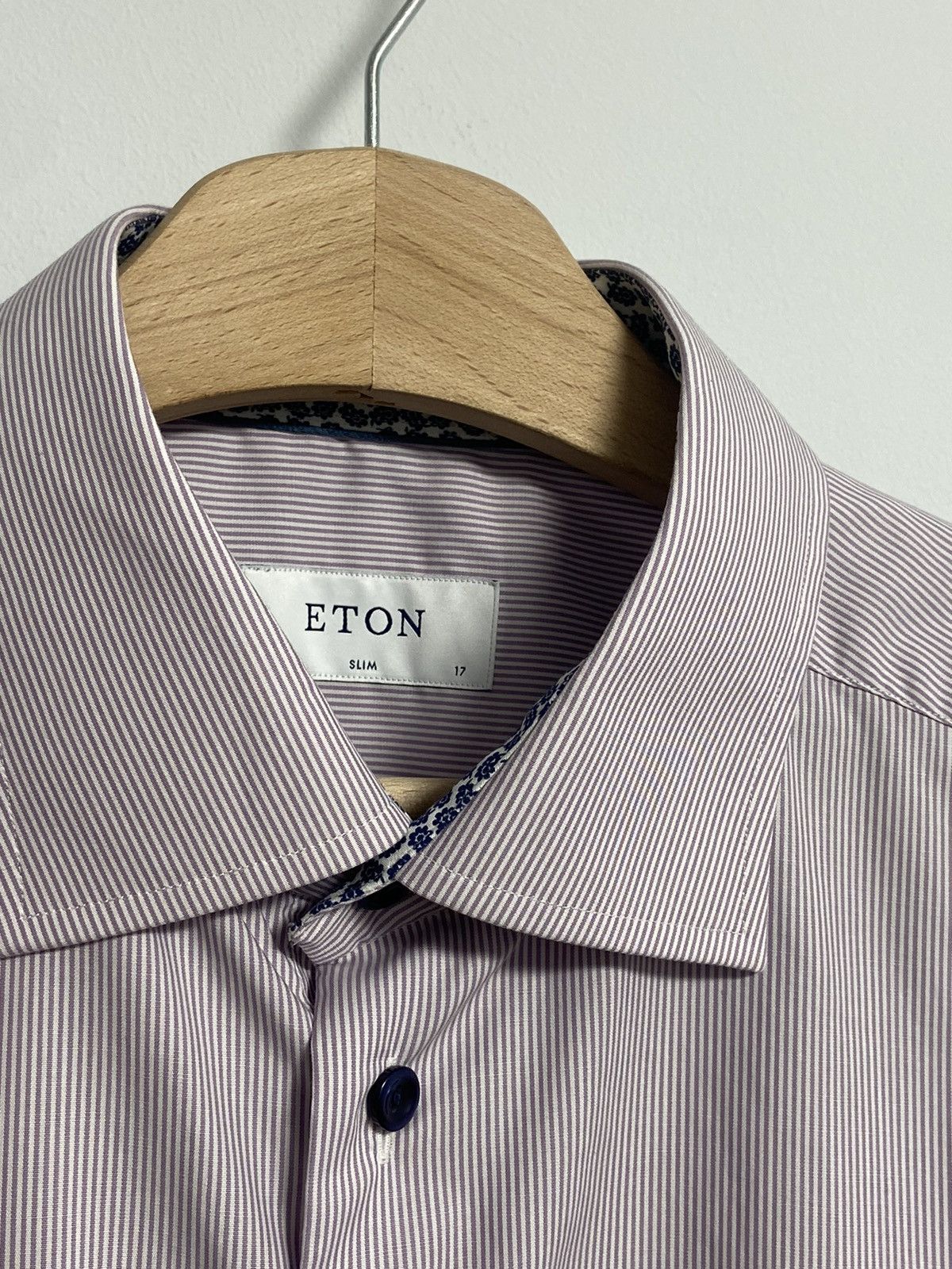 Eton Eton Button Up Shirt Size US XL / EU 56 / 4 - 3 Thumbnail