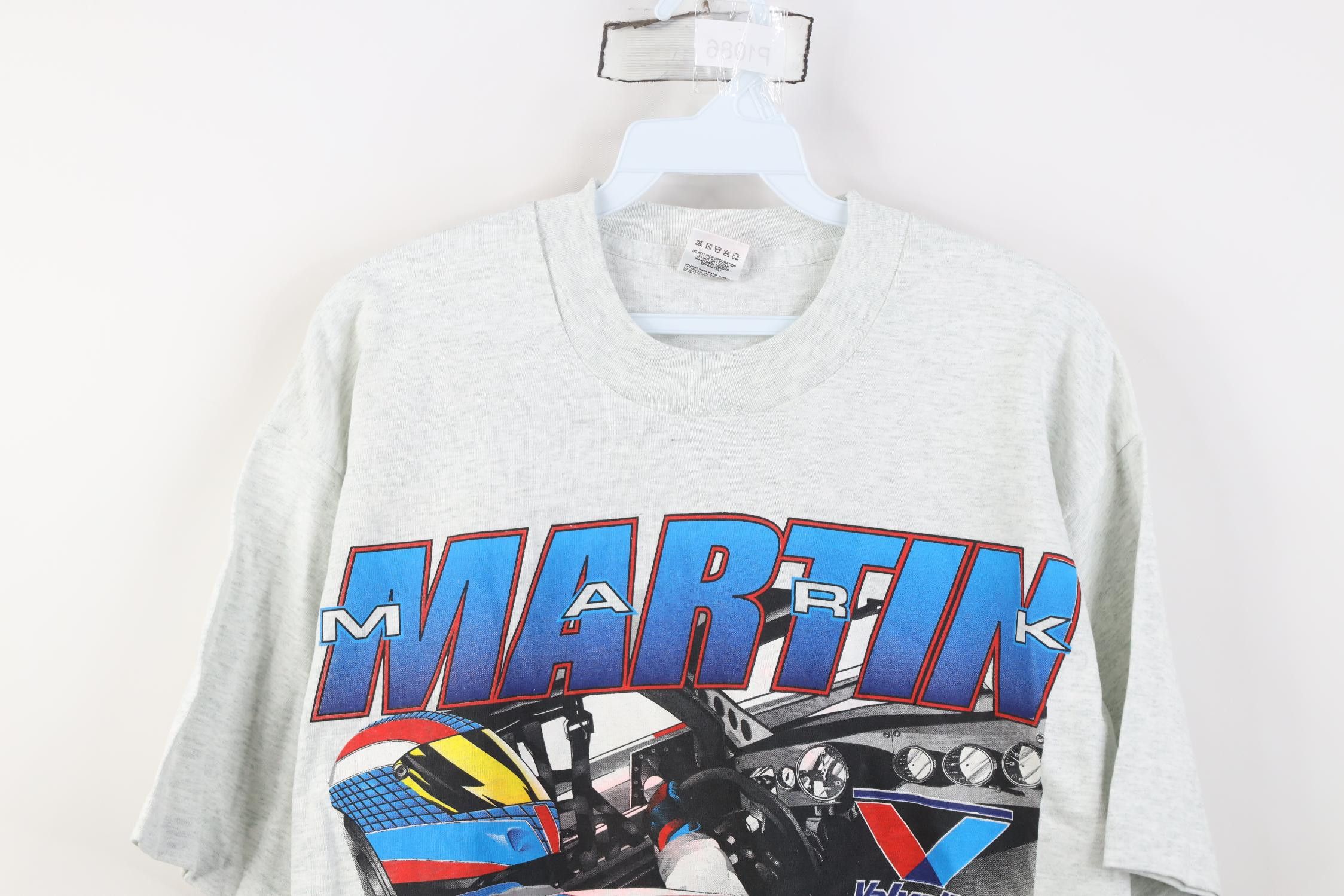 Vintage Vintage 90s NASCAR Mark Martin Valvoline Racing T-Shirt US Size US L / EU 52-54 / 3 - 2 Thumbnail
