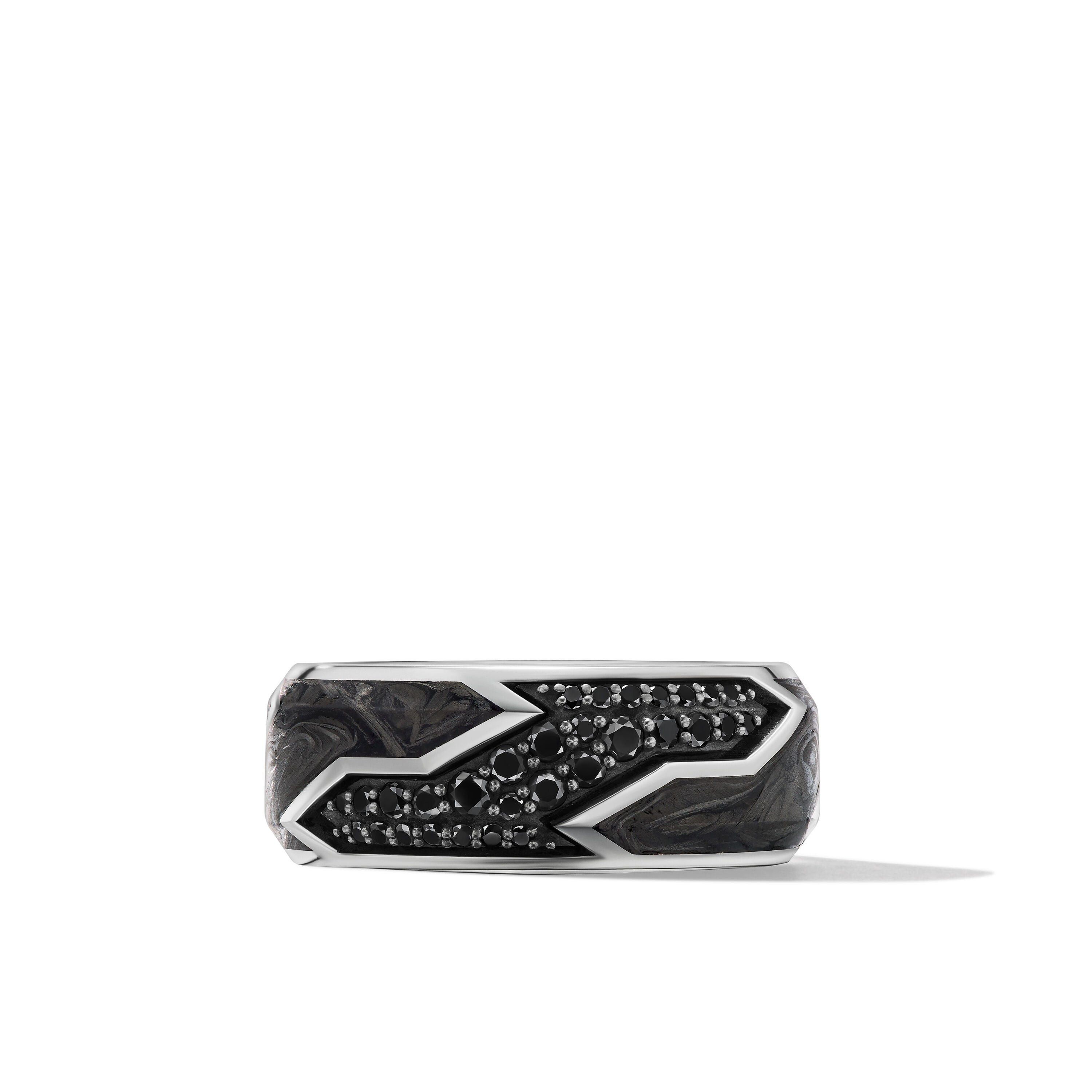 David Yurman o1w1db10526 R15770M/Size 10/ Beveled Band Ring in Silver Size ONE SIZE - 4 Thumbnail