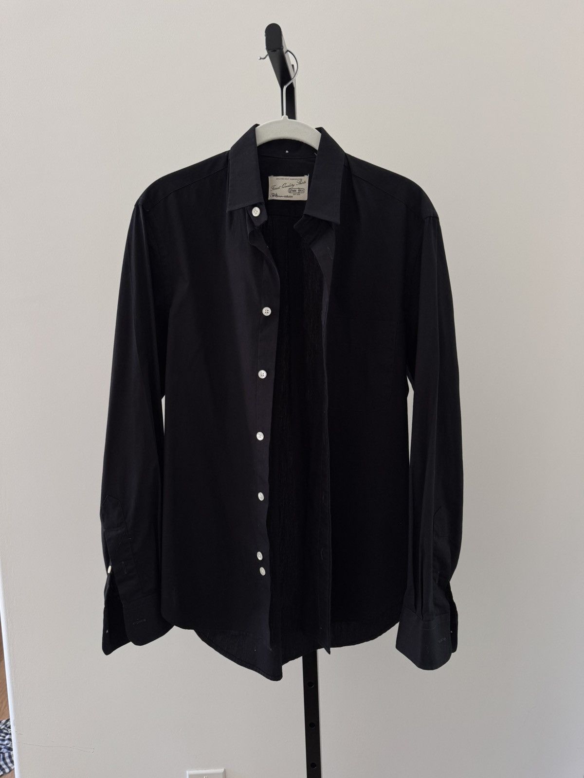 Gitman Bros. Gitman Bros x Ron Herman Black Shirt Size US S / EU 44-46 / 1 - 1 Thumbnail