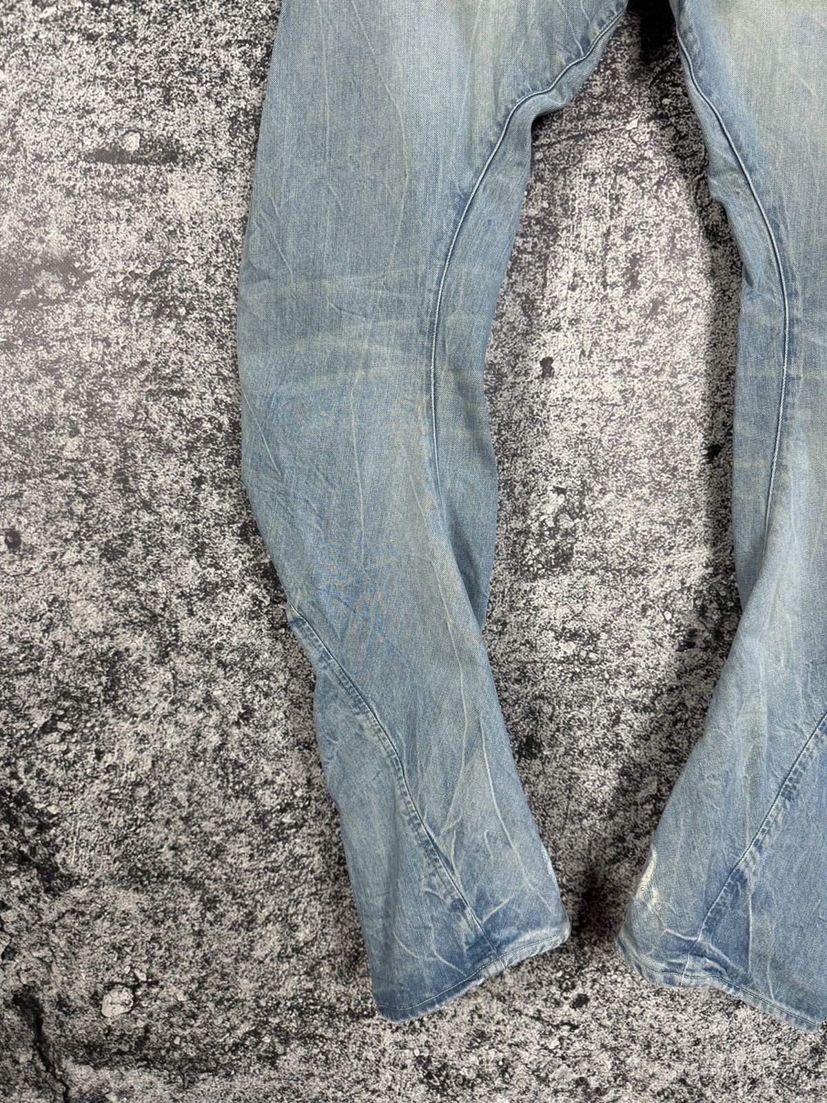 G-Star G-Star RAW Arc 3D Loose Tapered Jeans Distressed Italy Sz 30 Size US 30 / EU 46 - 15 Thumbnail