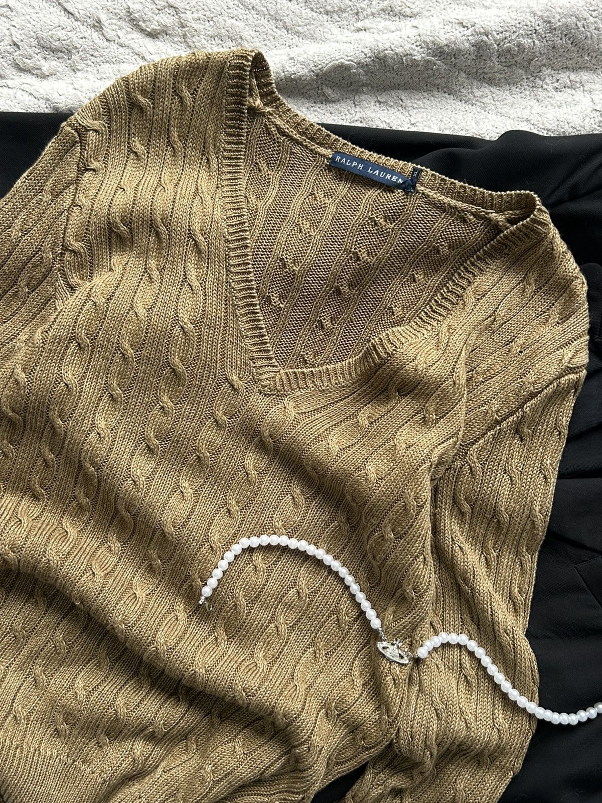 Polo Ralph Lauren Vintage PRL knit sweater polo Ralph Lauren X-Large Size XL / US 12-14 / IT 48-50 - 8 Thumbnail