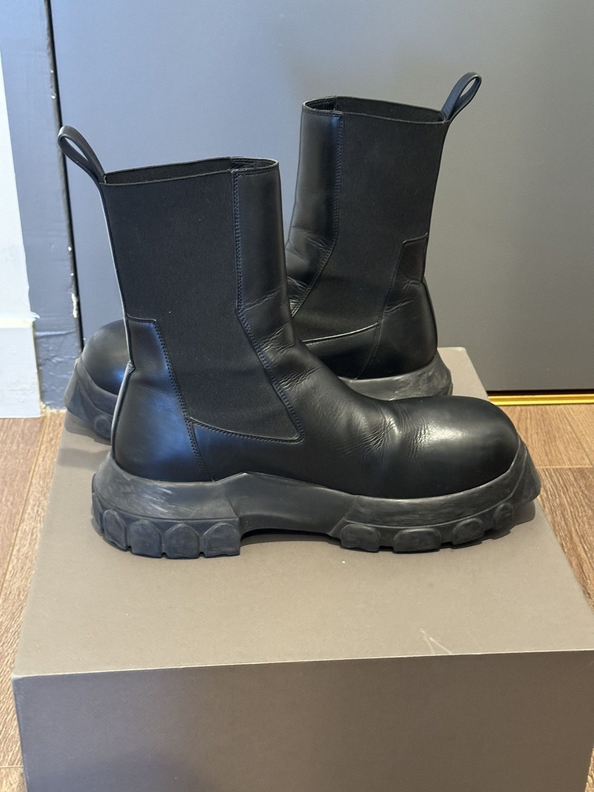 Rick Owens Rick Owens Beetle Bozo Tractor Boots Size US 10 / EU 43 - 5 Thumbnail