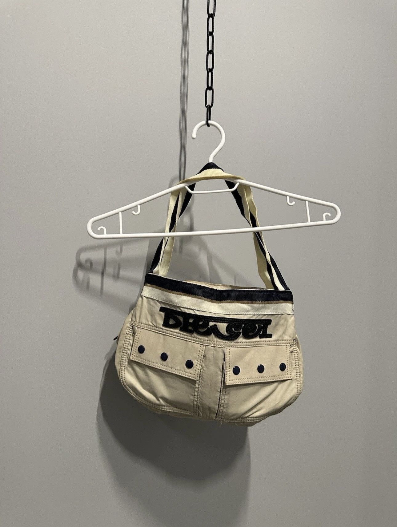Diesel Diesel Vintage Shoulder Bag Y2K Avant Garde 2000s Style Size ONE SIZE - 1 Thumbnail