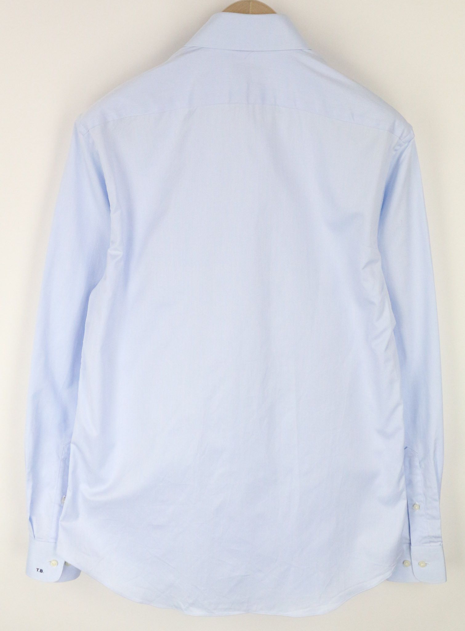 Suitsupply 41 Extra Slim Blue Cotton Button-Up 72843 Size 40R - 2 Thumbnail