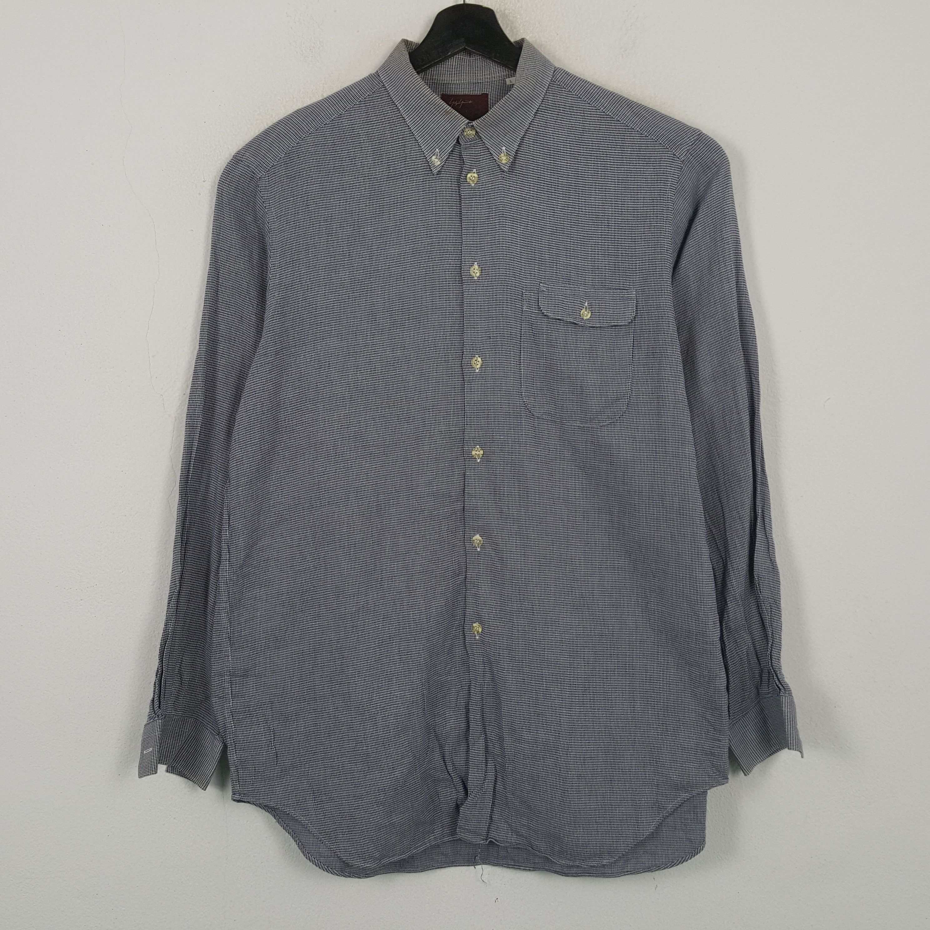 Yohji Yamamoto AAR by Yohji Yamamoto Japanese Designer Shirt RR14 Size US L / EU 52-54 / 3 - 1 Thumbnail