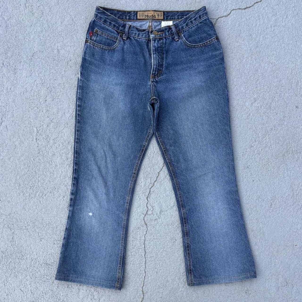 Vintage Early 2000s Mudd Bootcut Blue Jeans Size 30" / US 8 / IT 44 - 2 Thumbnail