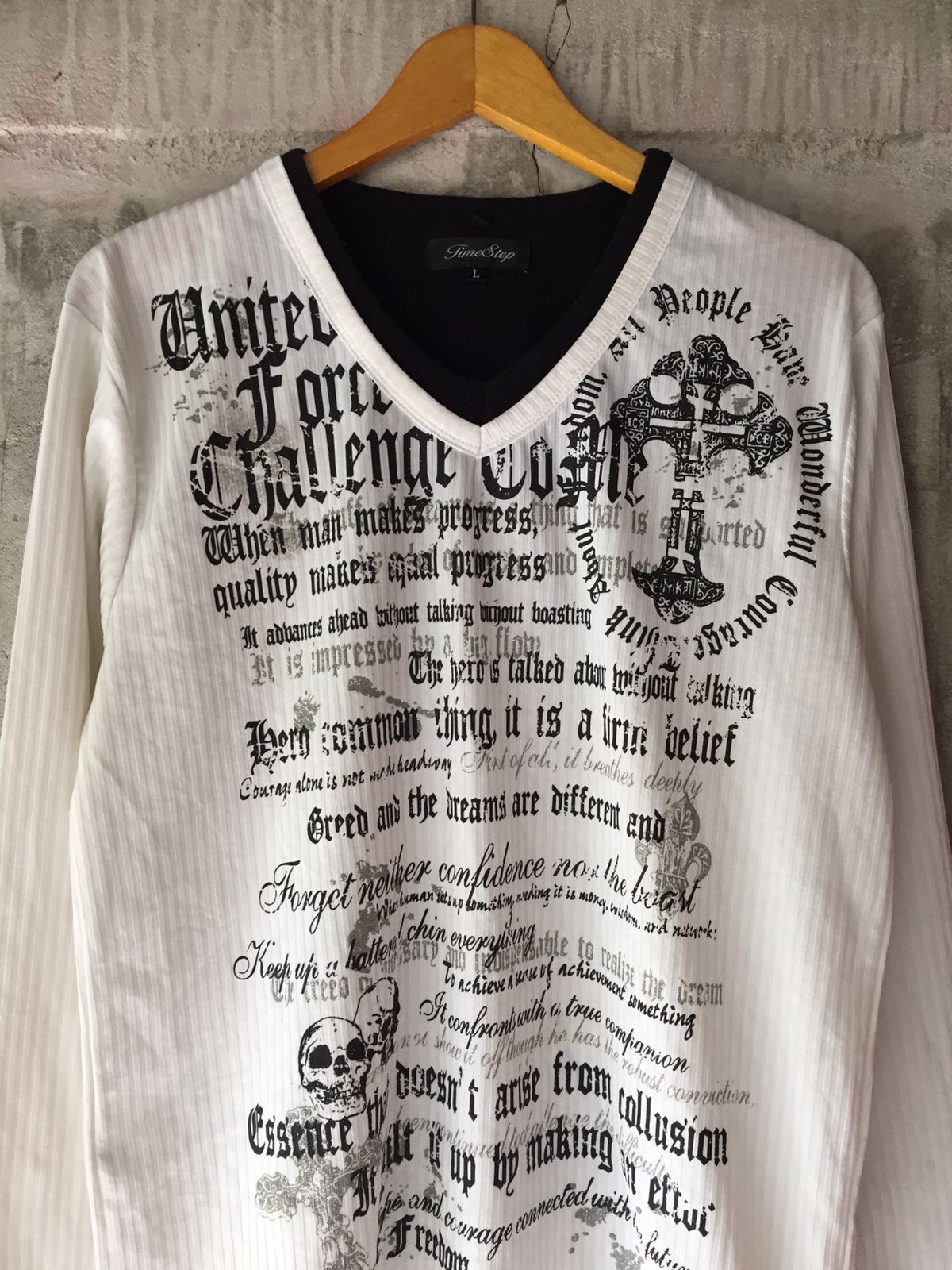 Hysteric Glamour TIME STEP ART DOUBLE LAYER LONG SLEEVE Size US L / EU 52-54 / 3 - 2 Thumbnail