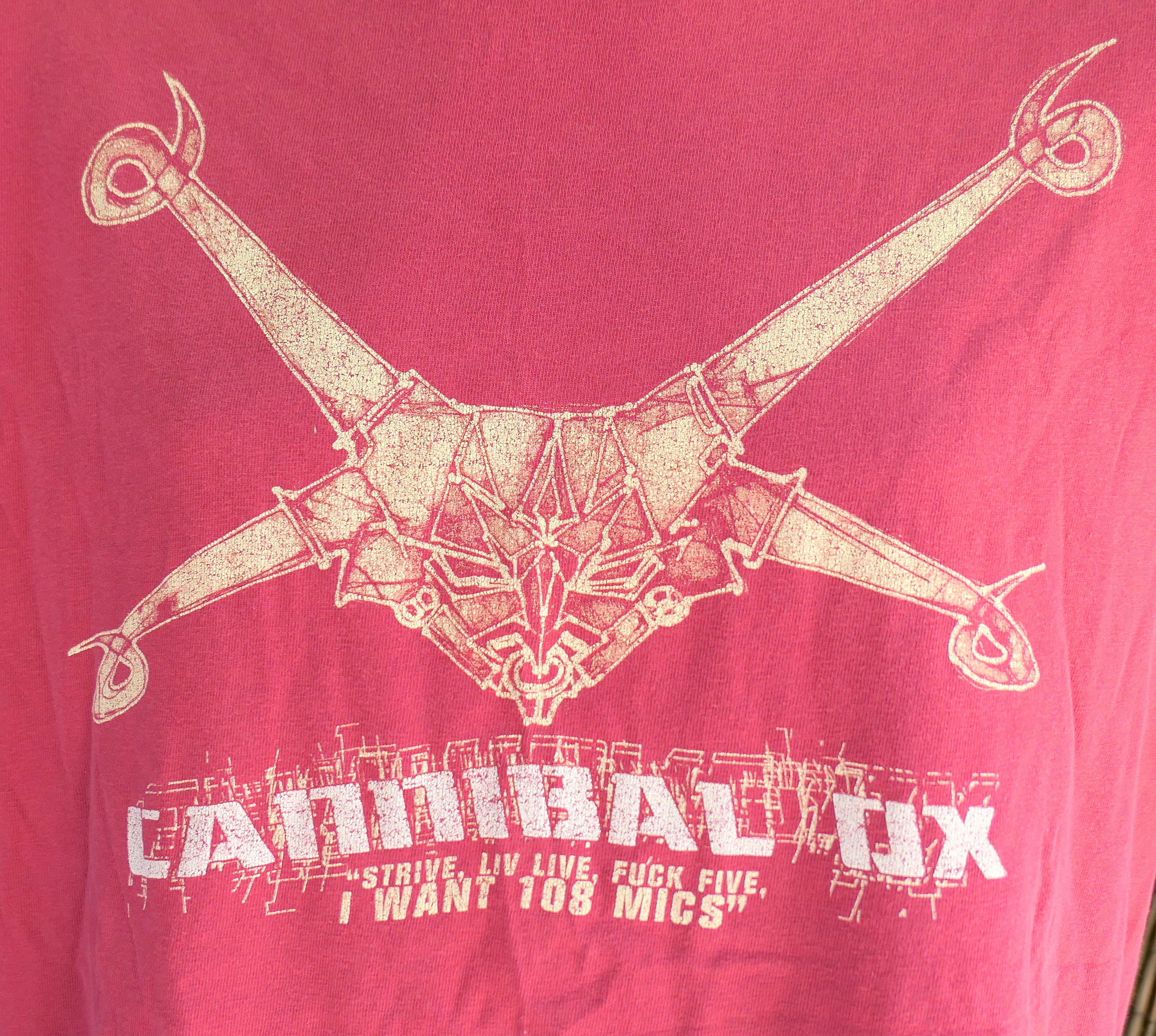Vintage Vintage 2001 CANNIBAL OX The Cold Vein T Shirt XL Size US XL / EU 56 / 4 - 1 Thumbnail