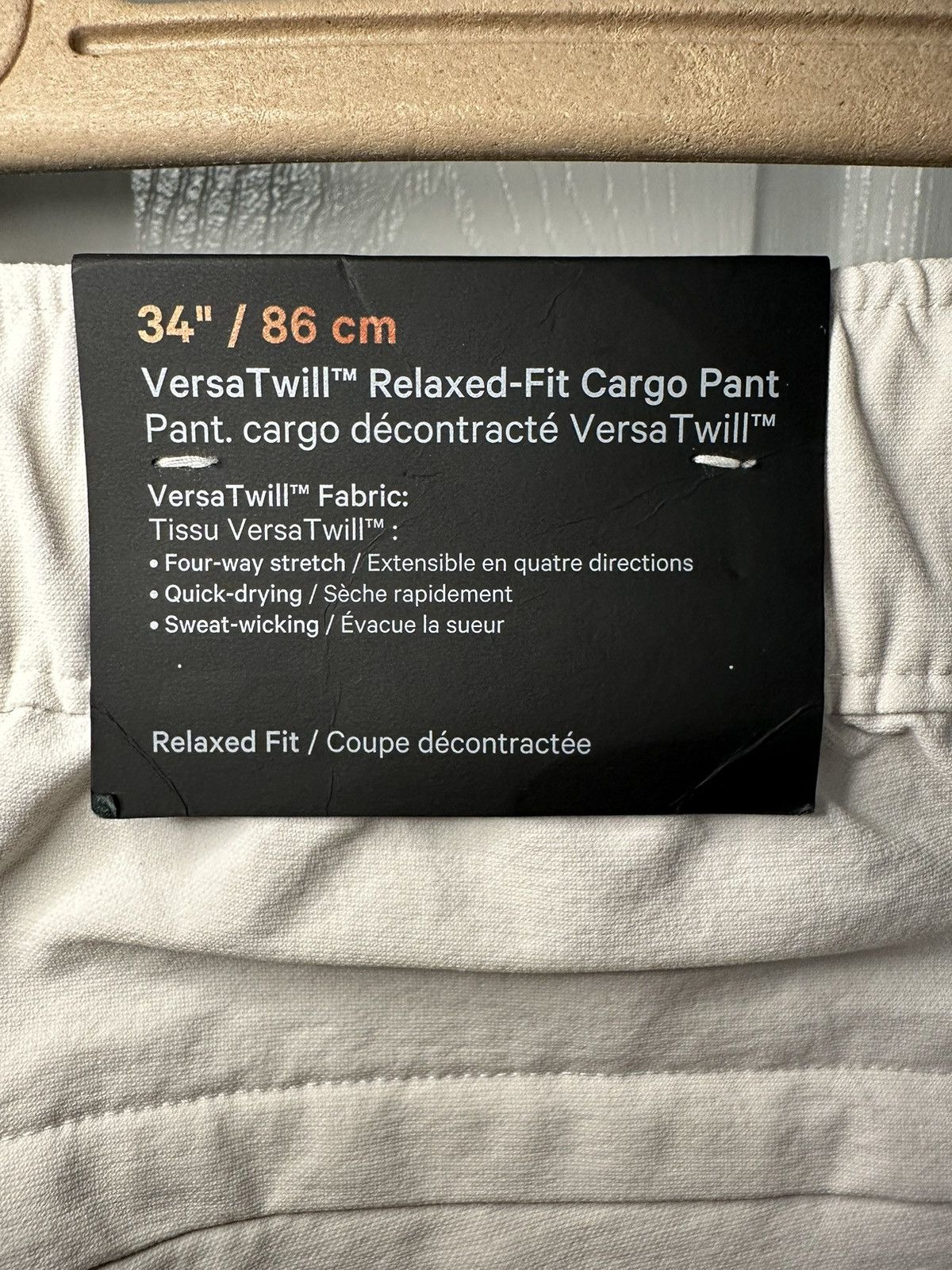 Lululemon Lululemon VersaTwill Relaxed-Fit Cargo Pant Size US 34 / EU 50 - 7 Thumbnail