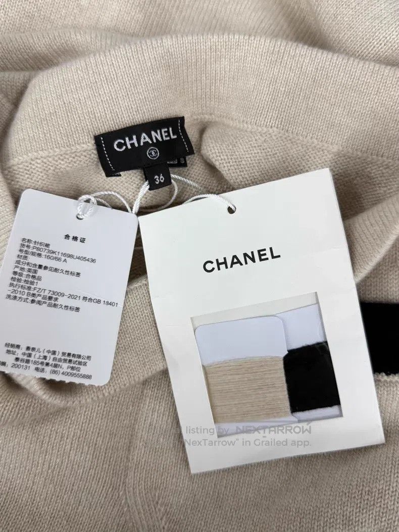 Chanel Chanel 25K cashmere knitted skirt Size 24" / US 00 / IT 34 - 4 Thumbnail