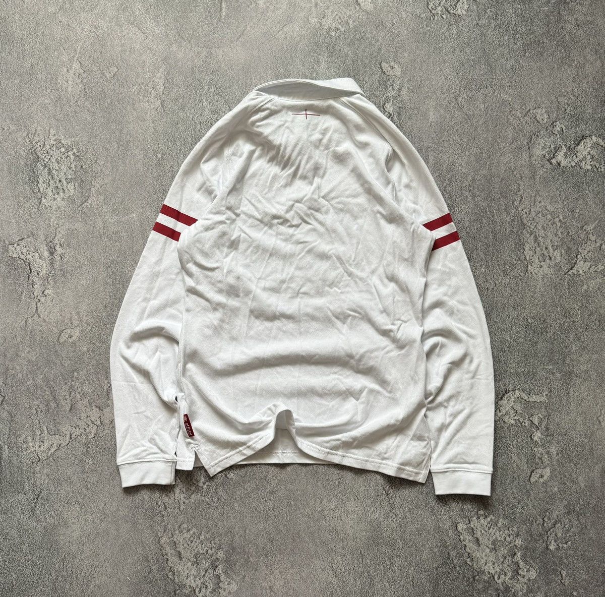 Umbro × Vintage Umbro M Wmns England 🏴󠁧󠁢󠁥󠁮󠁧󠁿 rugby polo long sleeve soccer tee Size M / US 6-8 / IT 42-44 - 13 Thumbnail