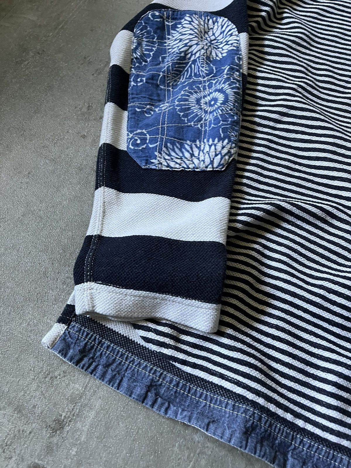 Comme des Garcons Comme des Garcons Junya Watanabe striped sweatshirt rare Size US L / EU 52-54 / 3 - 5 Thumbnail