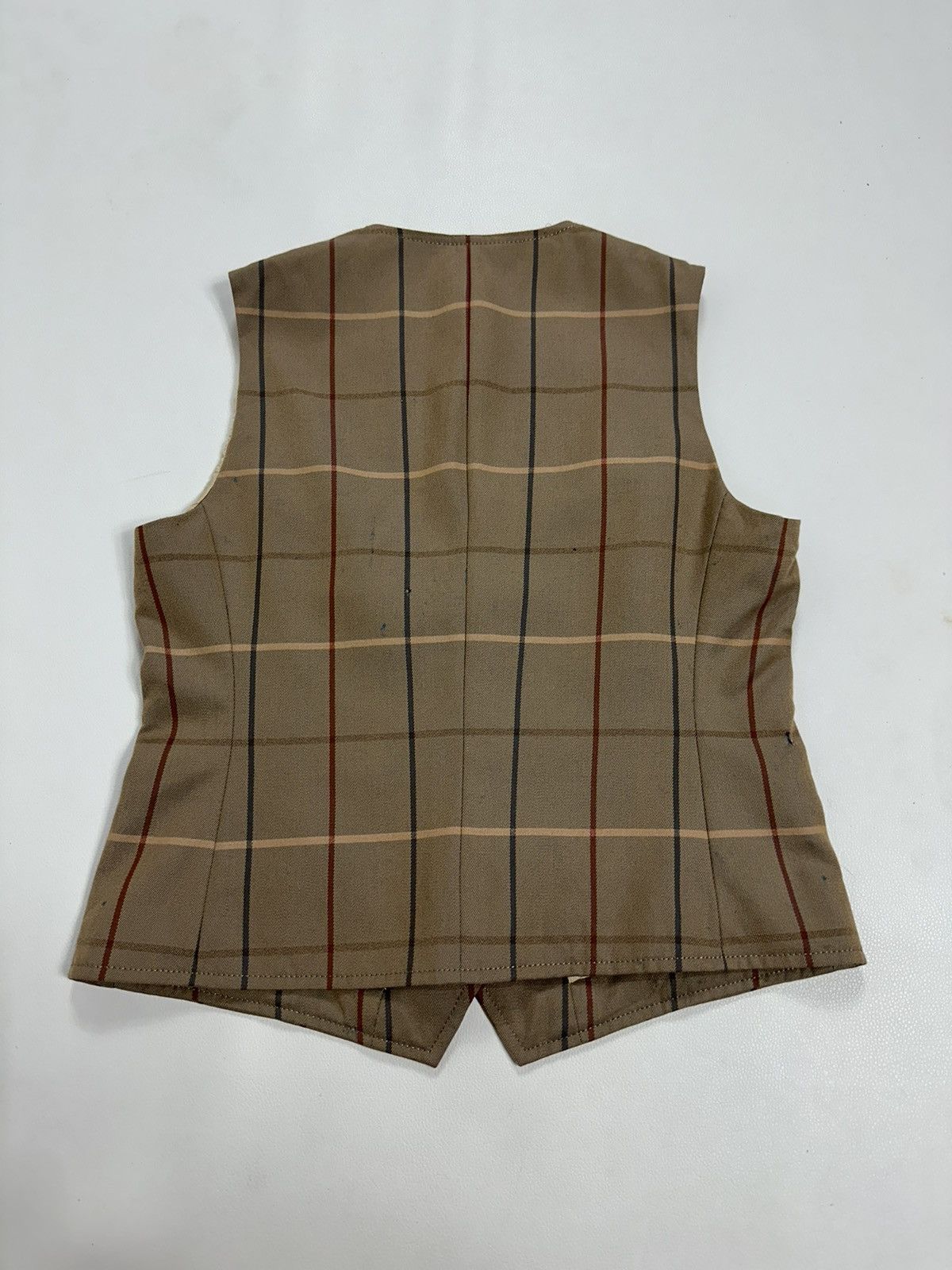 Burberry × Vintage Vintage Burberry Vest Size XS / US 0-2 / IT 36-38 - 11 Thumbnail
