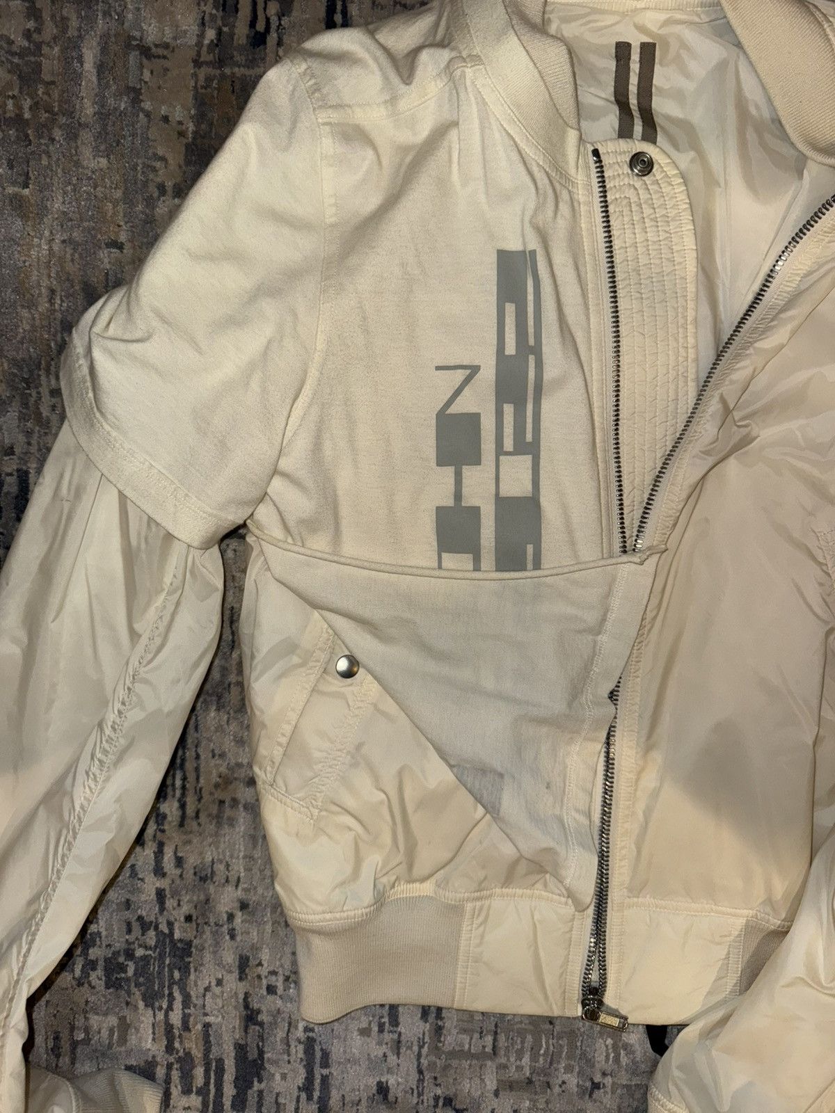 Rick Owens Drkshdw Rick Owens DRKSHDW Bomber Jacket Size US S / EU 44-46 / 1 - 4 Thumbnail