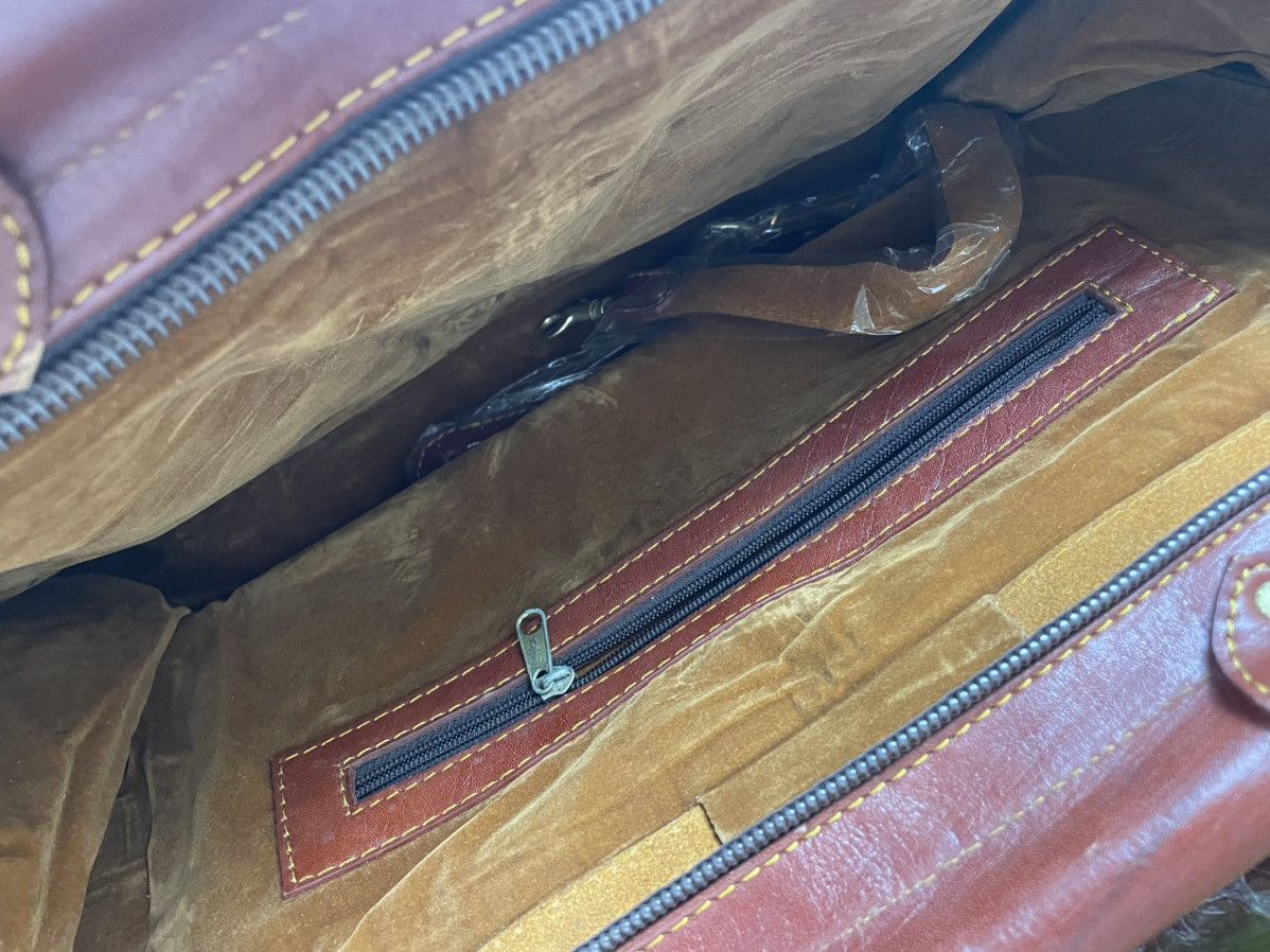 Genuine Leather Rare Pat-CAT Vintage Full Leathers Handmade Made in Italy Size ONE SIZE - 8 Thumbnail