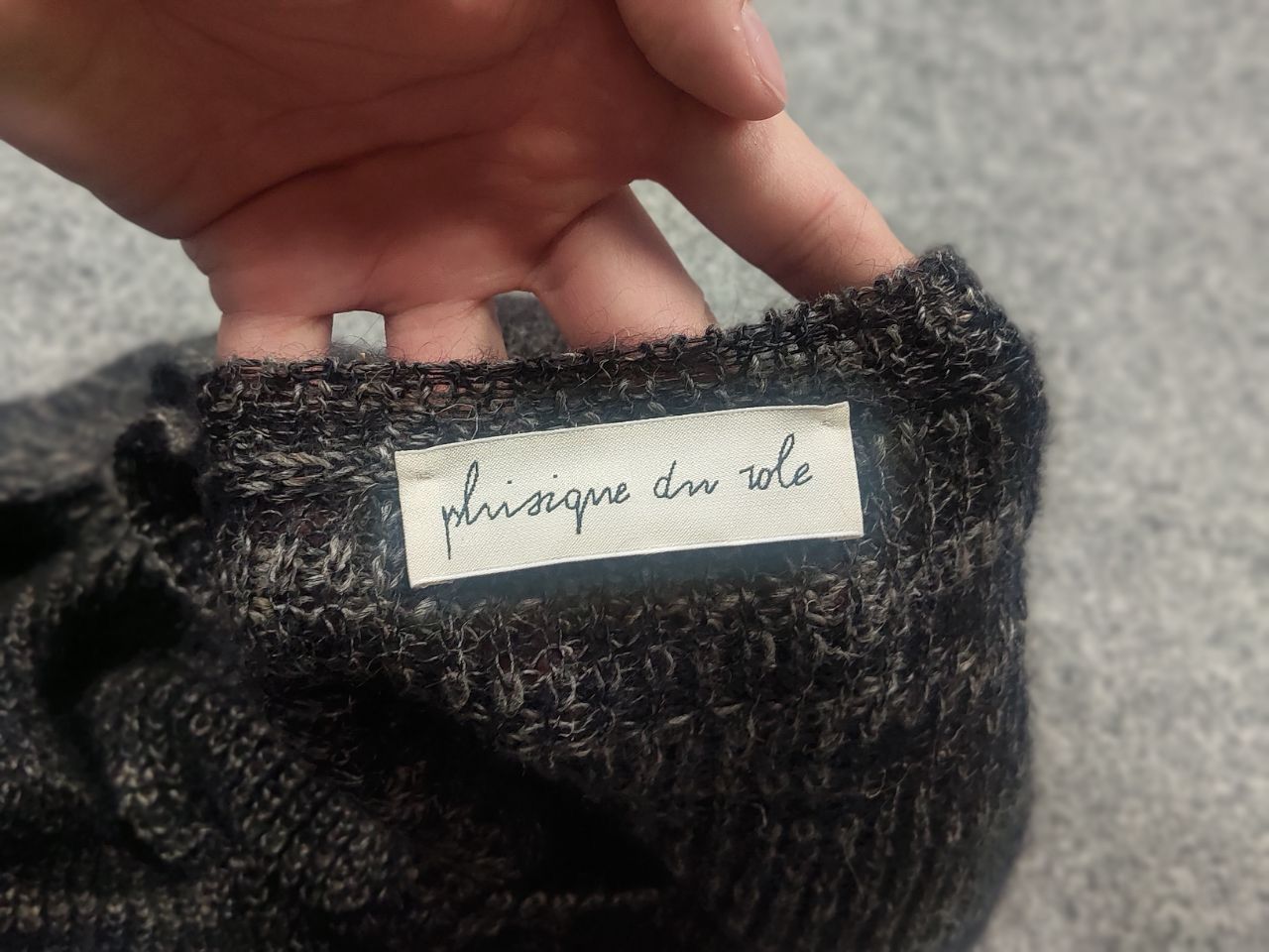 Other Phisique Du Role PDR Oversized Slouchy Knit Sweater Tank Size L / US 10 / IT 46 - 10 Thumbnail